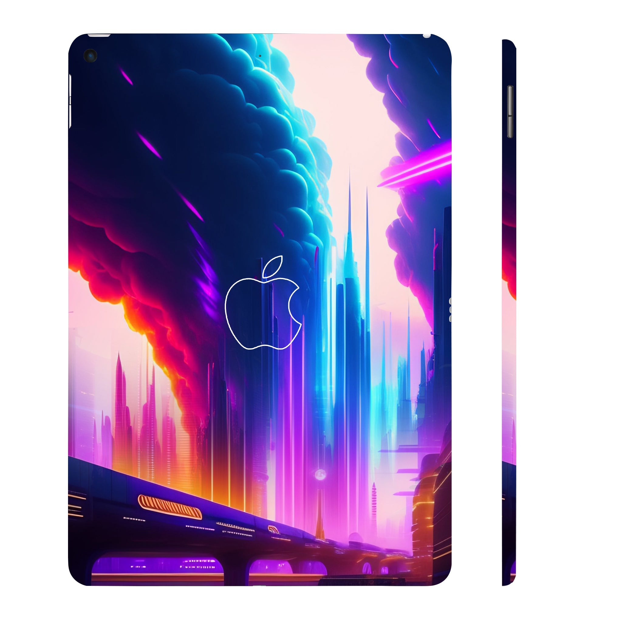 Apple iPad Air 3 2019 Neon City Tablet Skins