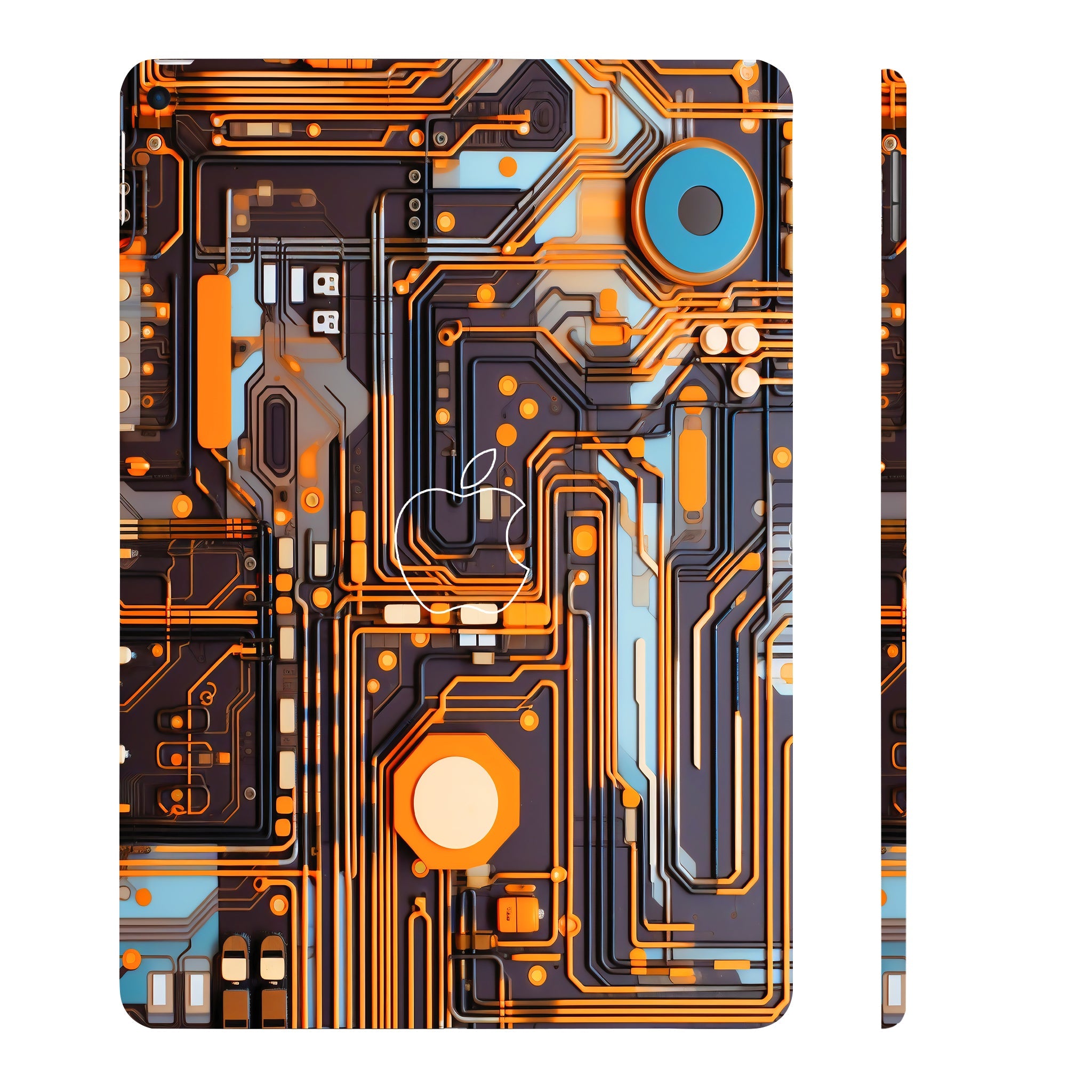 Apple iPad Air 3 2019 Copper Circuit Design Tablet Skins