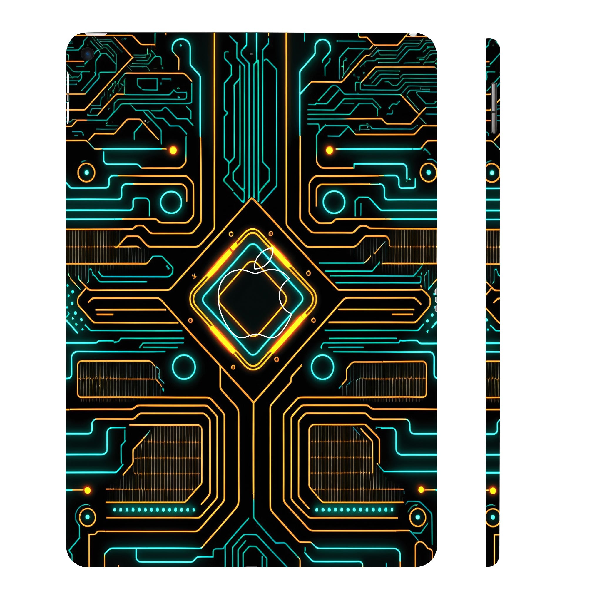Apple iPad Air 3 2019 Luminous Circuit Design Tablet Skins