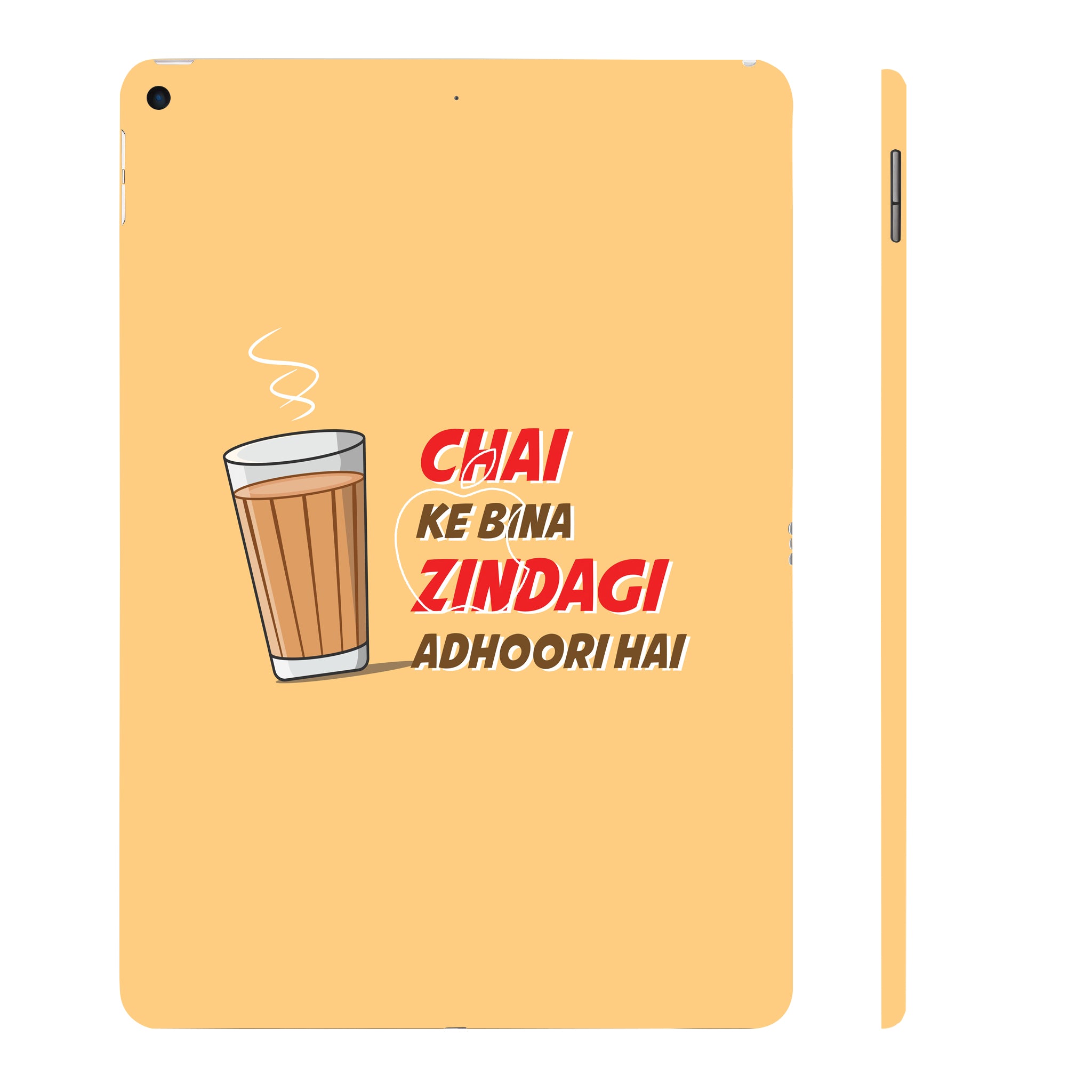 Apple iPad Air 3 2019 Chai Ke Bina Zindagi Adhoori Hai Tablet Skins