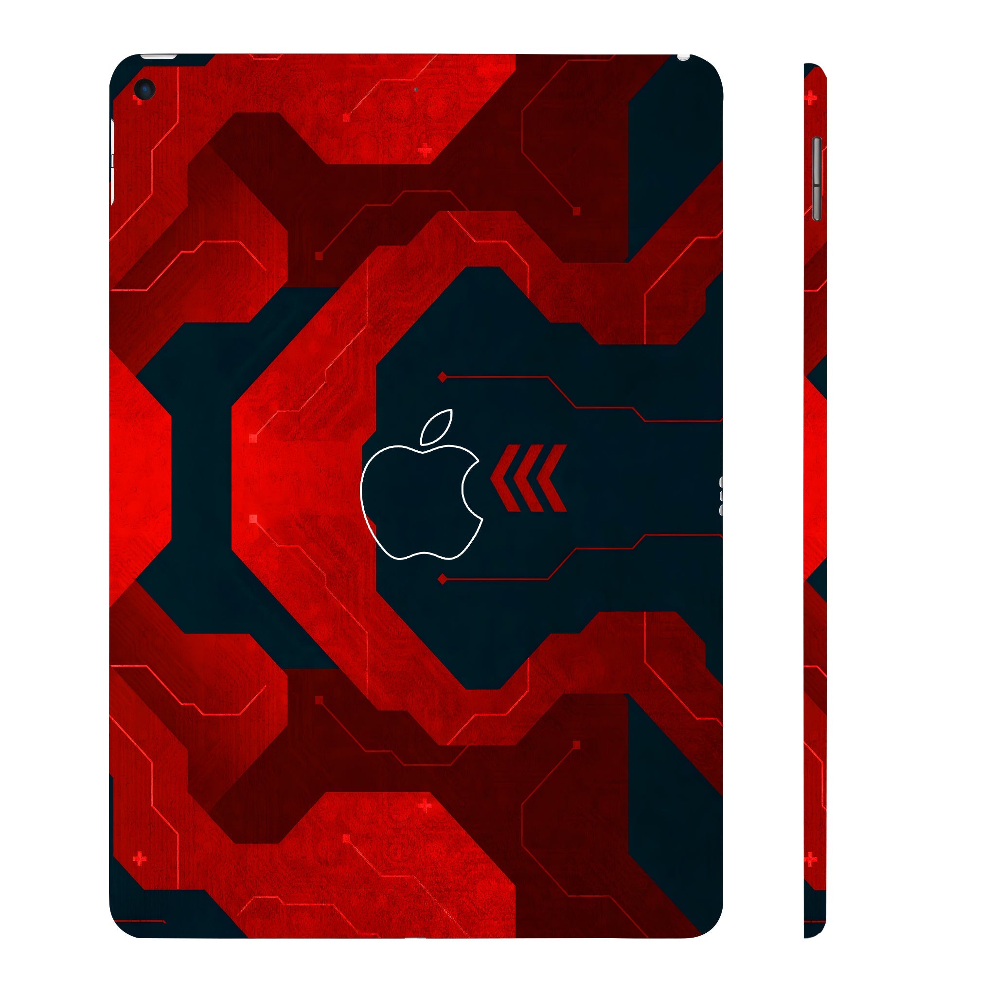 Apple iPad Air 3 2019 Red Flow Tablet Skins