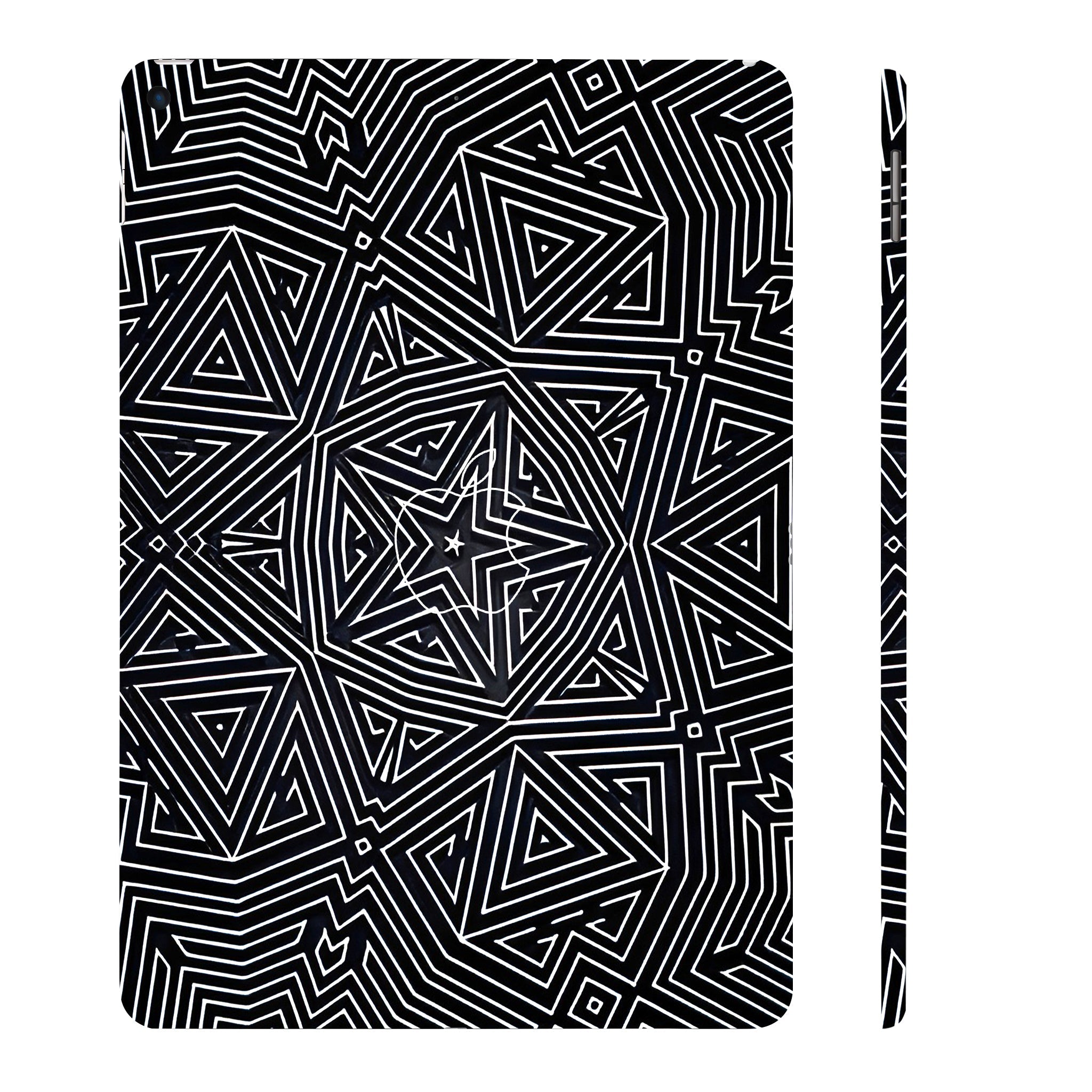 Apple iPad Air 3 2019 Monochrome Maze Tablet Skins