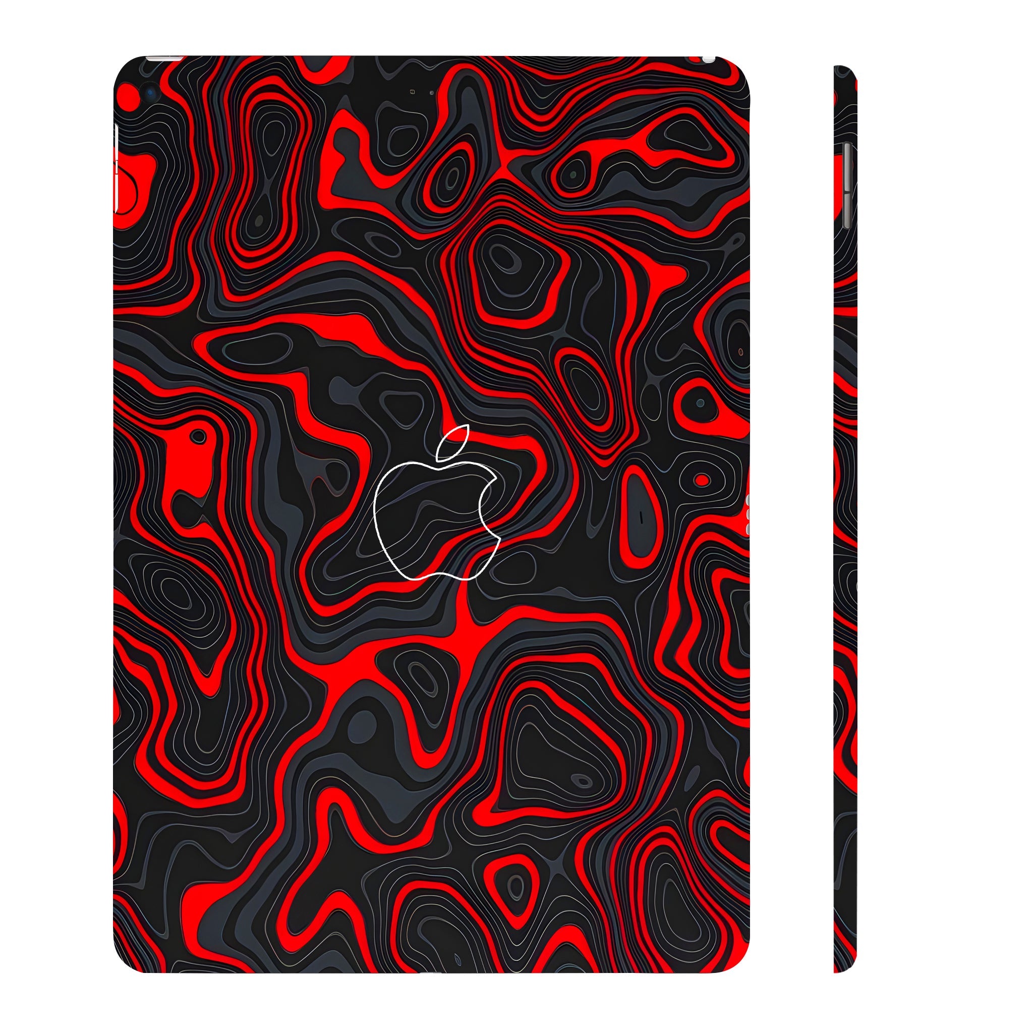 Apple iPad Air 3 2019 Crimson Waves Tablet Skins