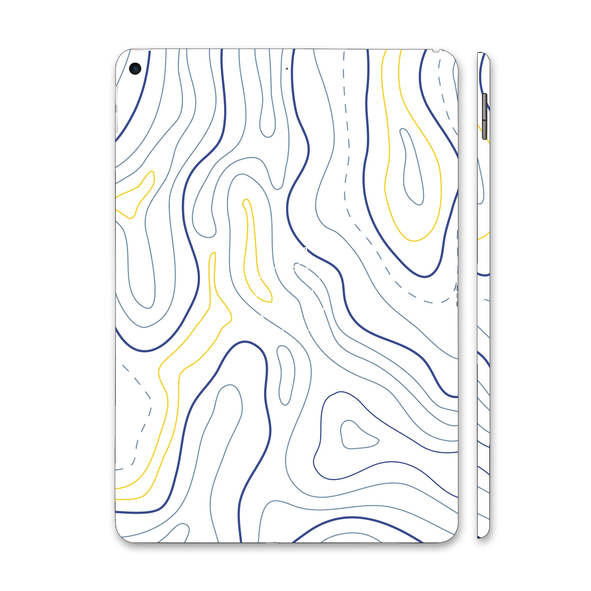 Apple iPad Air 3 2019 Minimalist Colorful Contours Tablet Skins