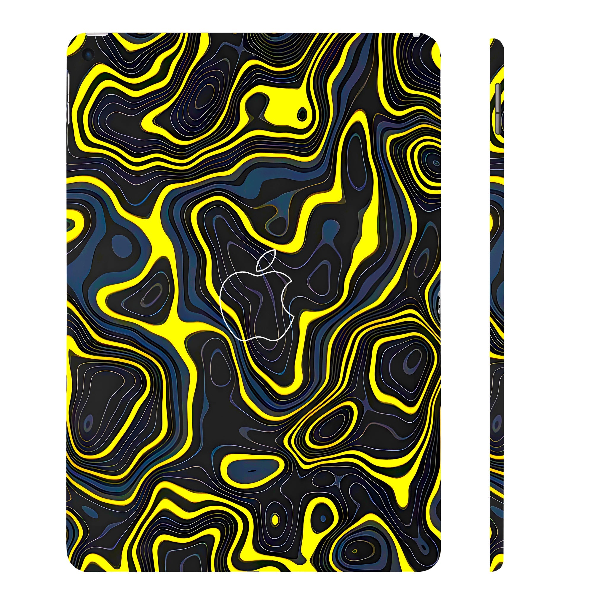 Apple iPad Air 3 2019 Neon Lava Contours Tablet Skins