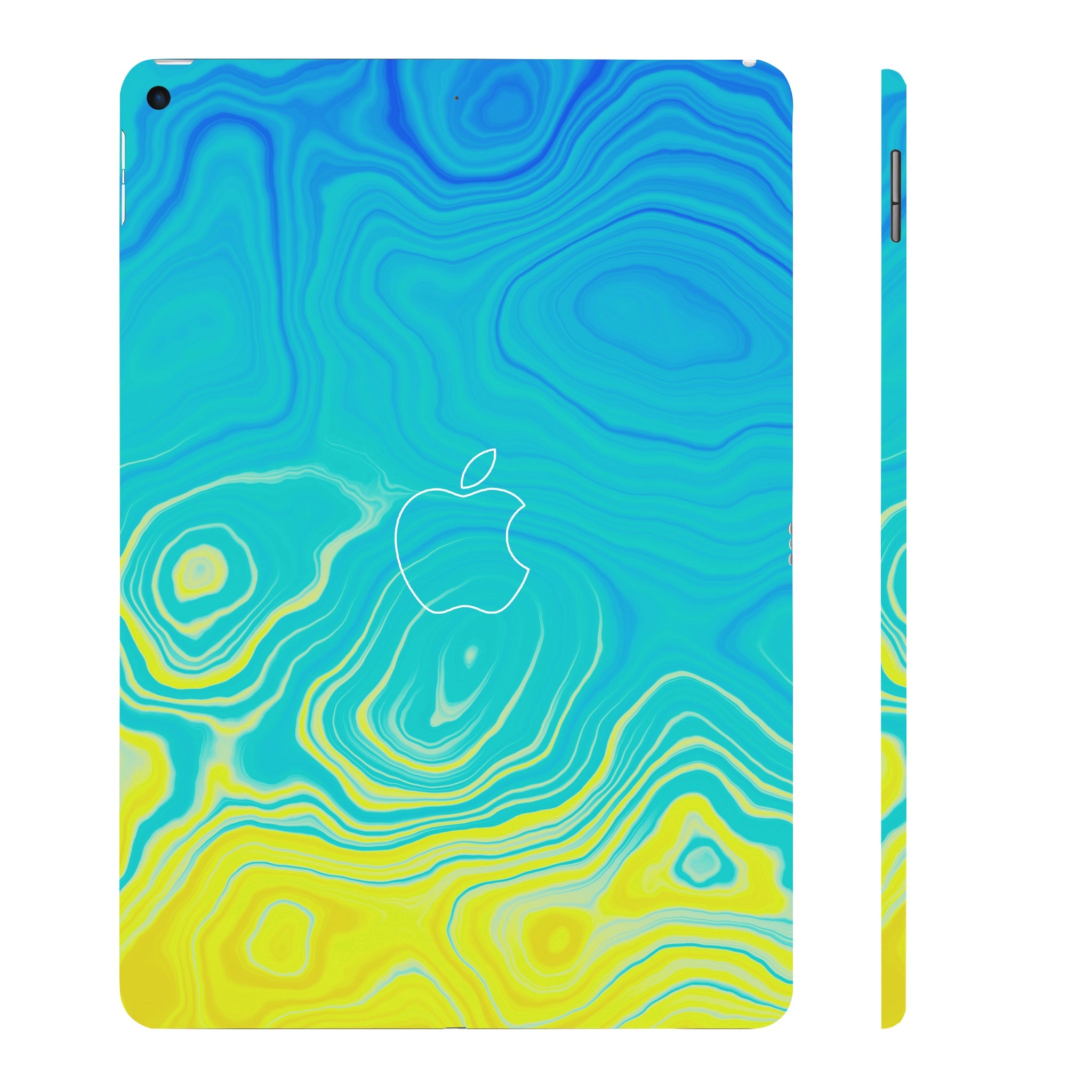 Apple iPad Air 3 2019 Ocean Gradient Waves Tablet Skins