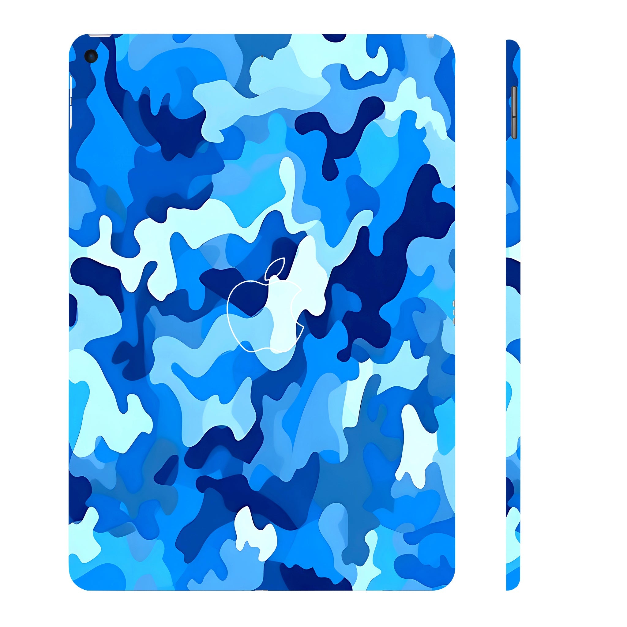 Apple iPad Air 3 2019 Arctic Blue Camo Pattern Tablet Skins