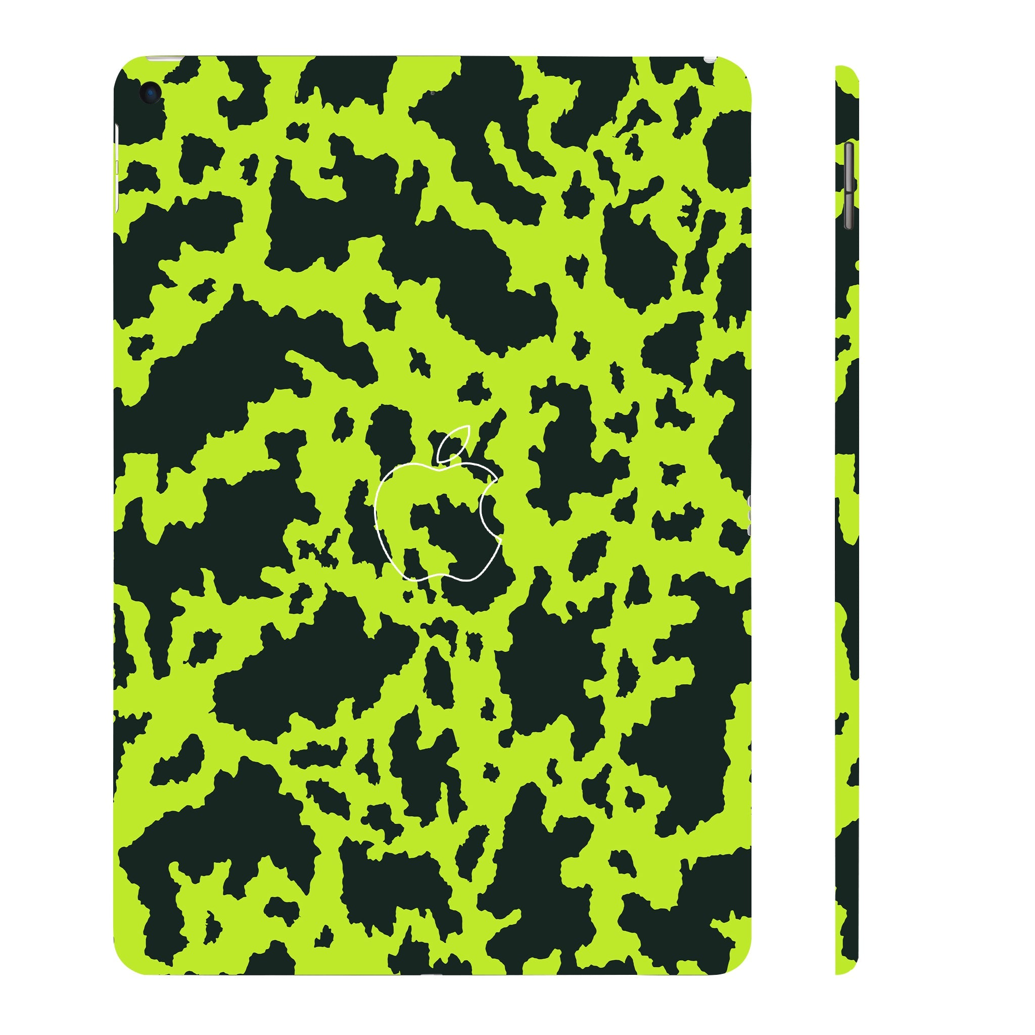 Apple iPad Air 3 2019 Neon Green Splatter Tablet Skins