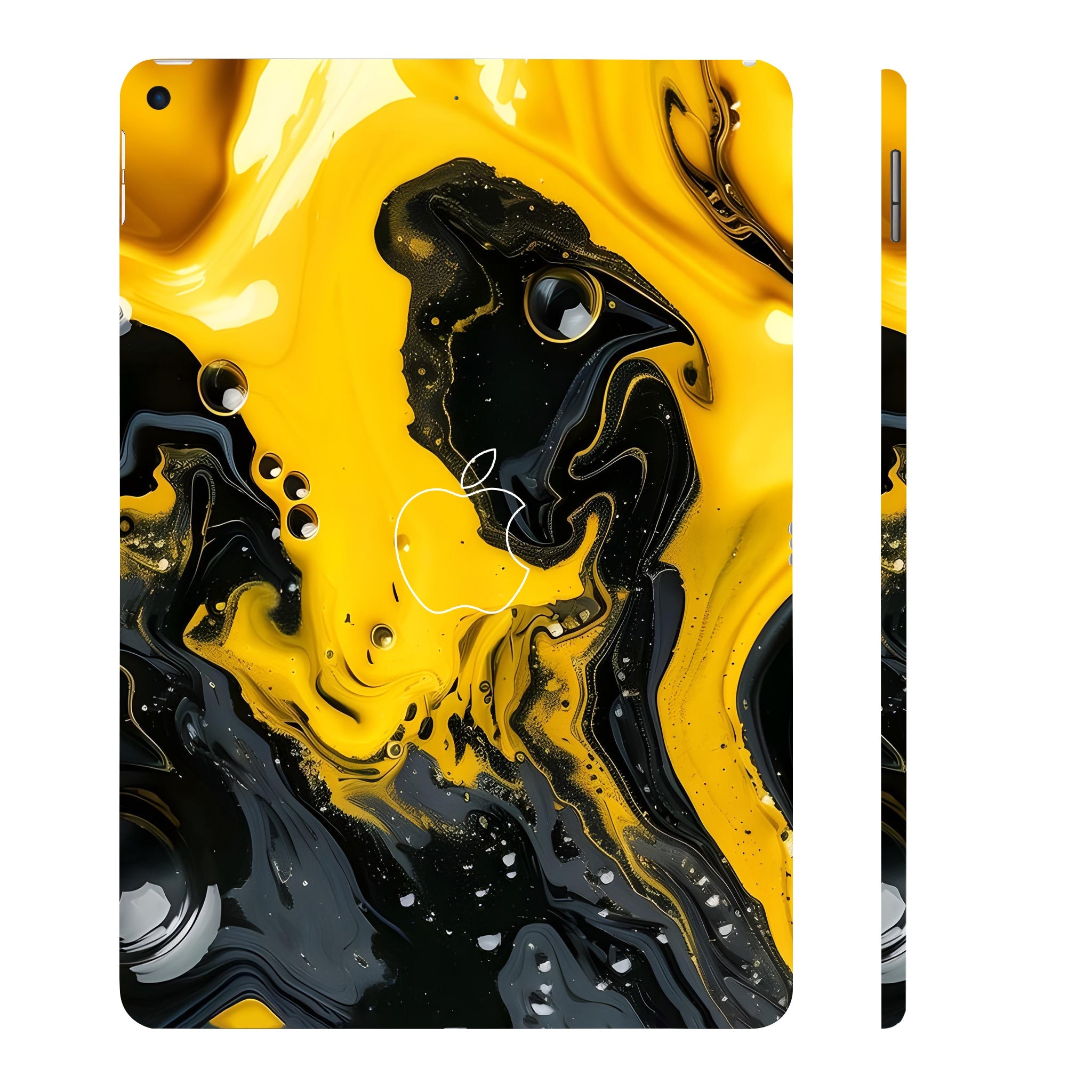 Apple iPad Air 3 2019 Golden Liquid Tablet Skins