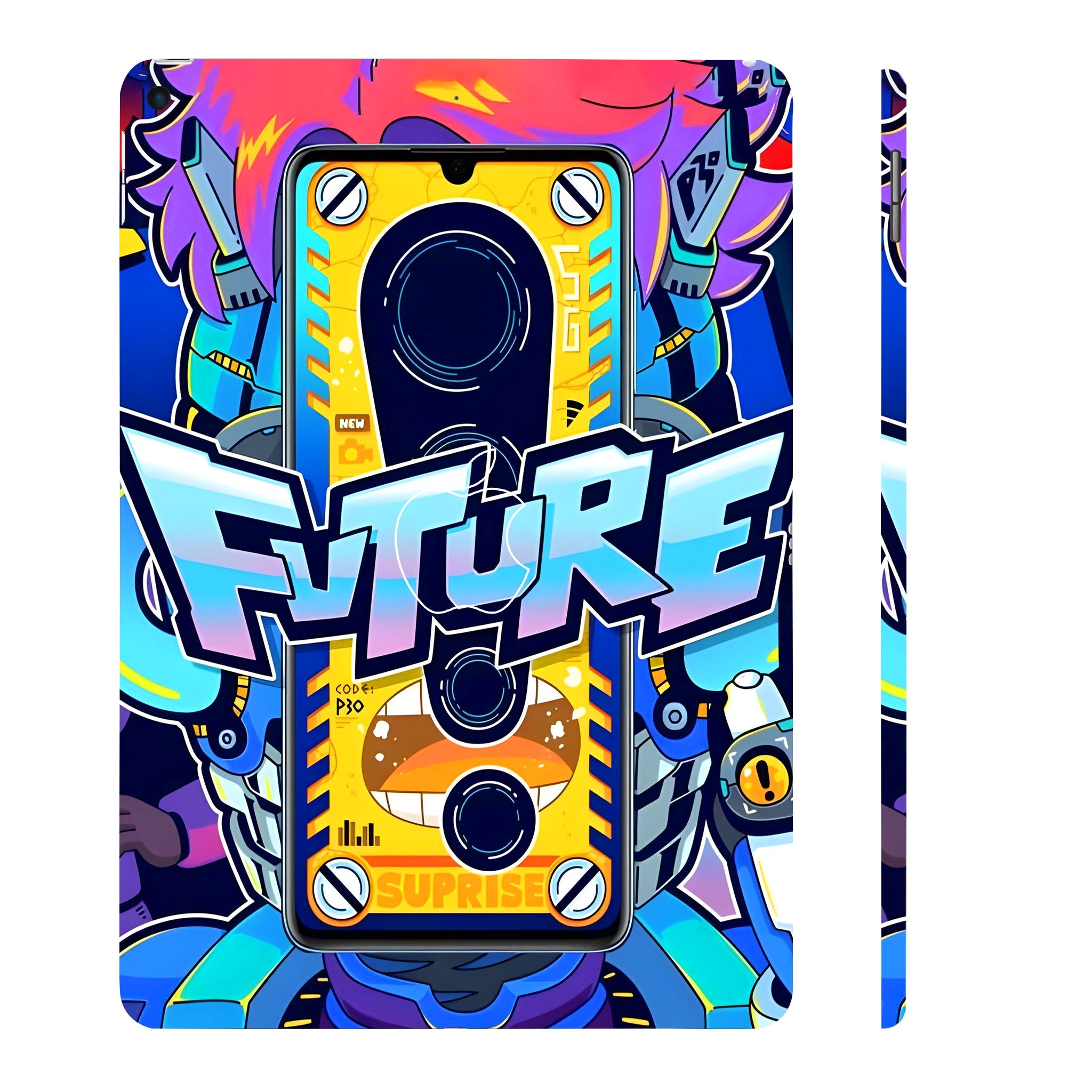 Apple iPad Air 3 2019 Futuristic Cyberpunk Tablet Skins
