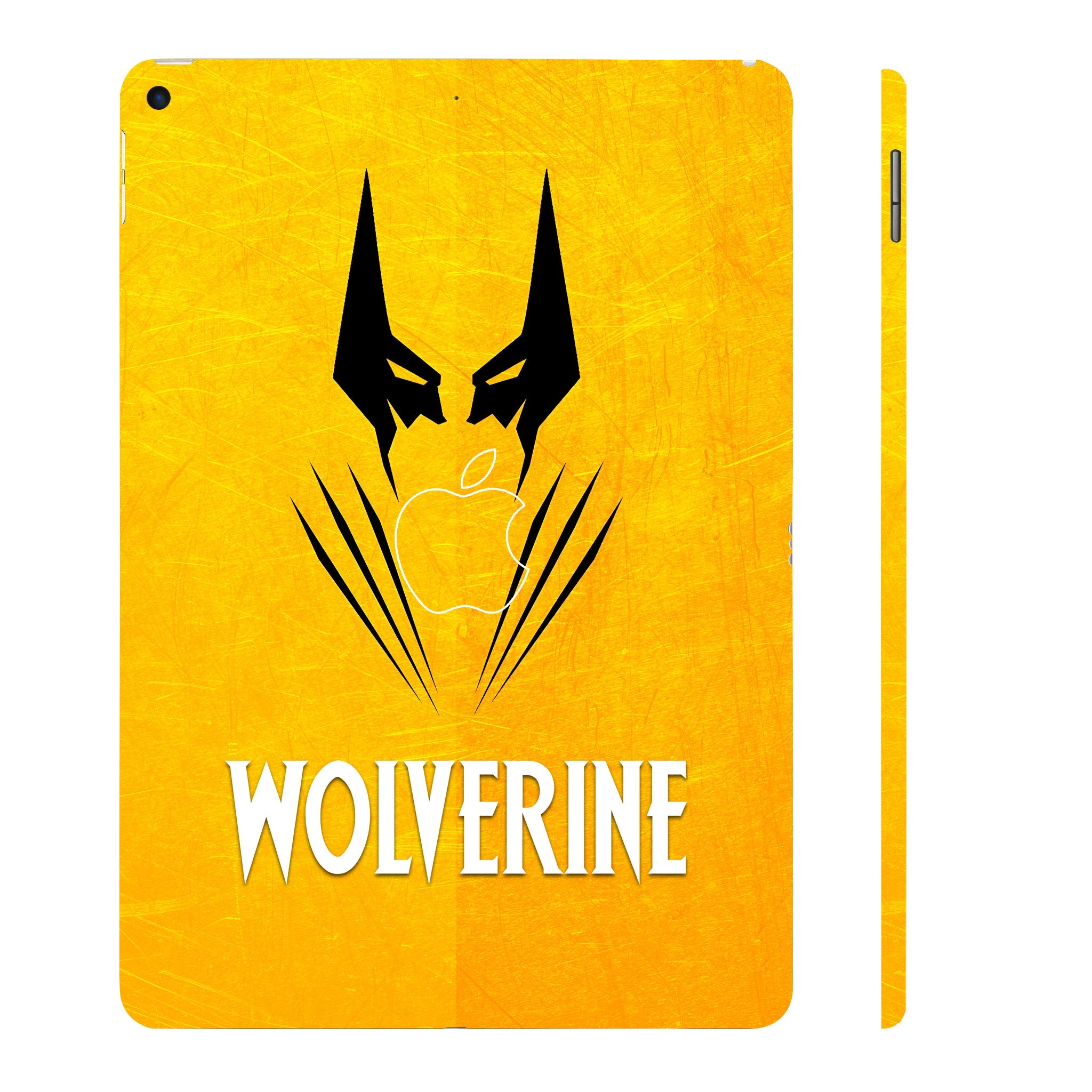 Apple iPad Air 3 2019 Wolverine with Yellow Background Movies Tablet Skins