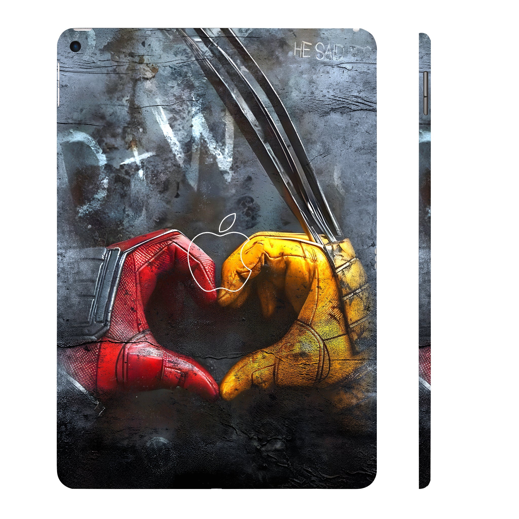Apple iPad Air 3 2019 Wolverine and Deadpool Movies Tablet Skins