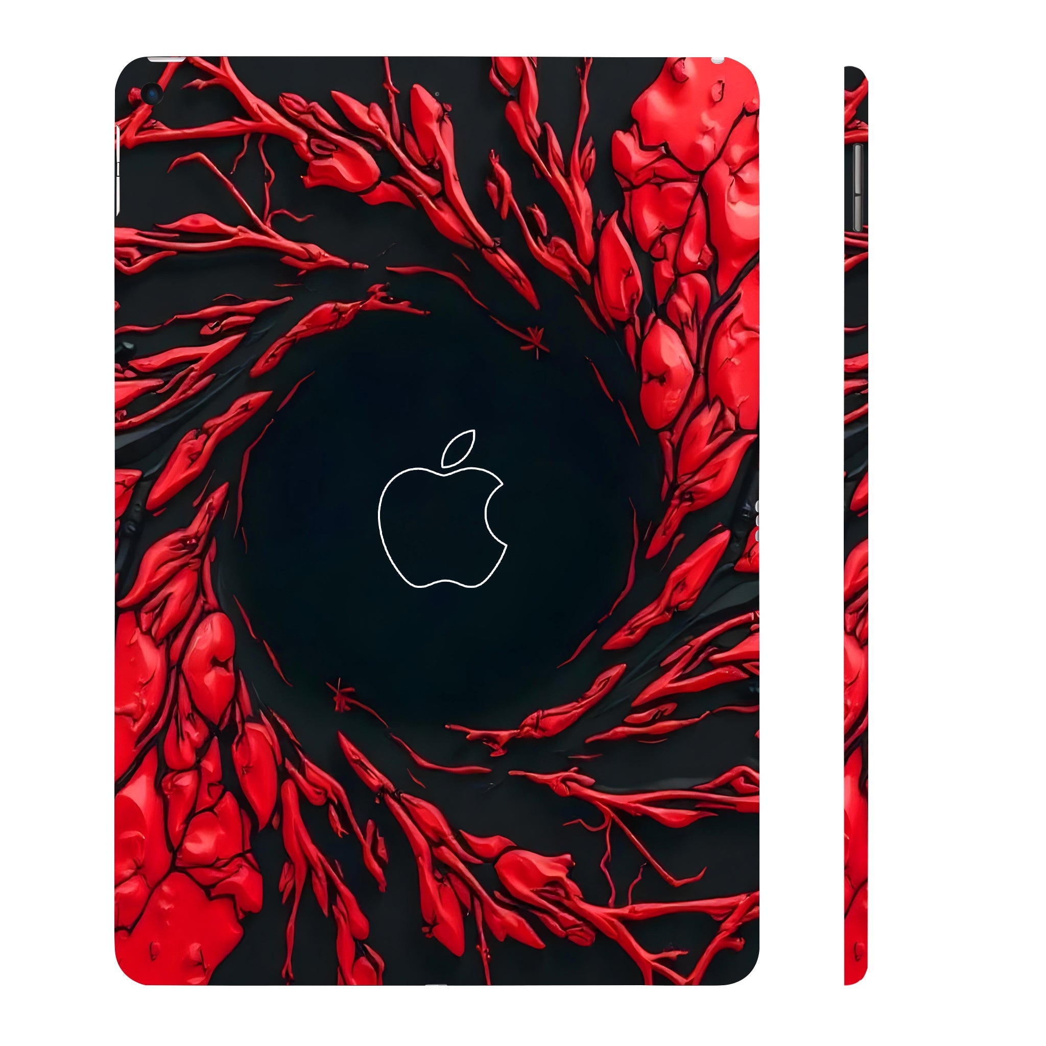 Apple iPad Air 3 2019 Spiderman Web Red Movies Tablet Skins