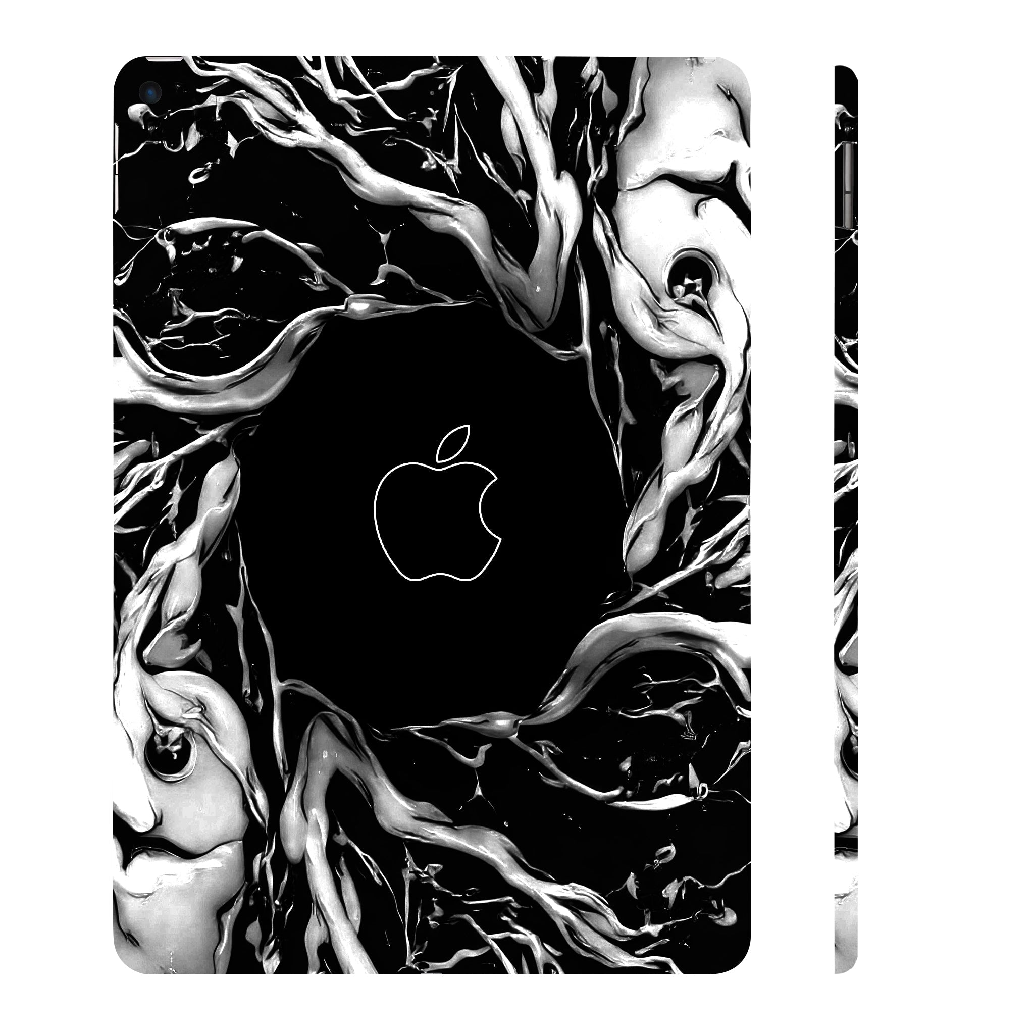 Apple iPad Air 3 2019 Spiderman Web Black Movies Tablet Skins