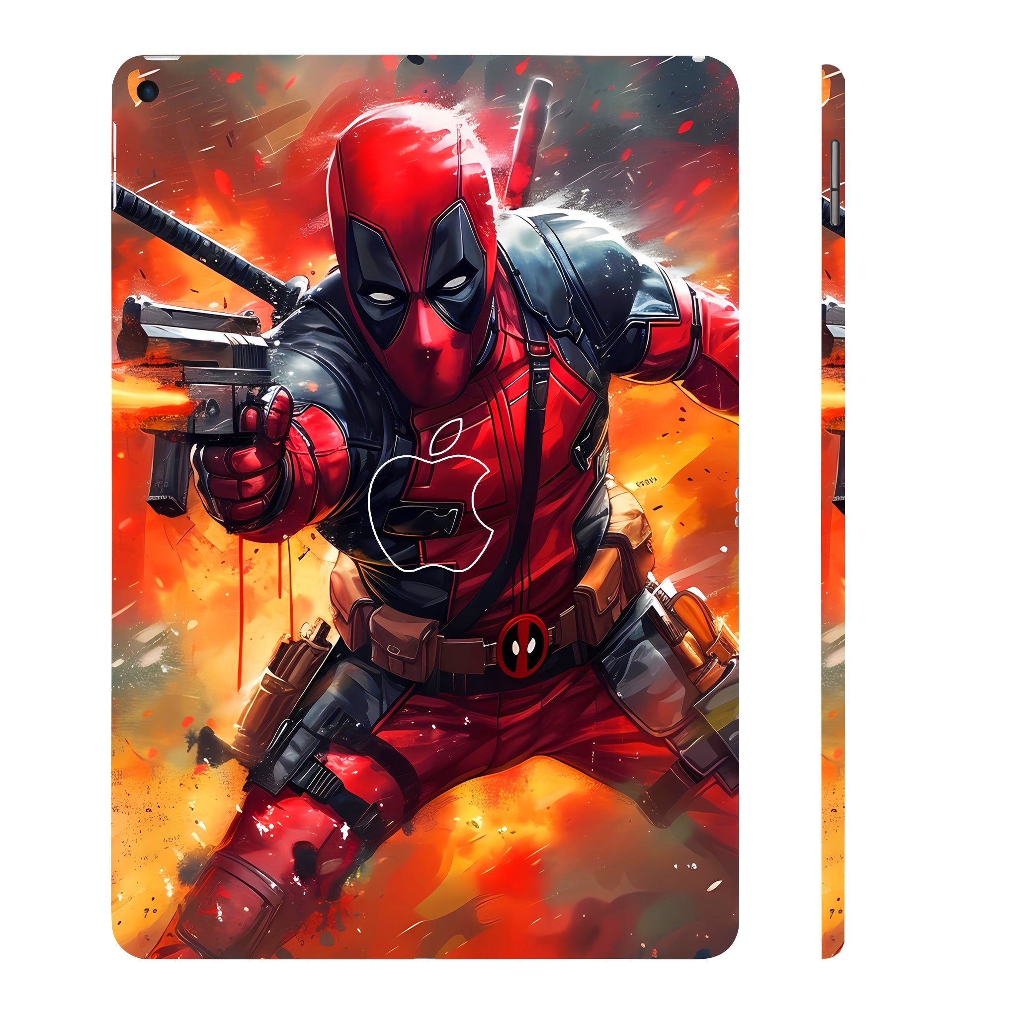 Apple iPad Air 3 2019 Deadpool in Action Movies Tablet Skins