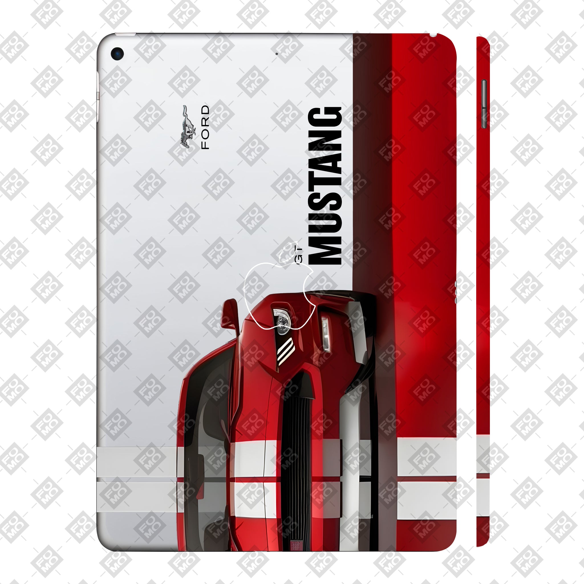 Apple iPad Air 3 2019 Transparent Mustang Power Tablet Skin