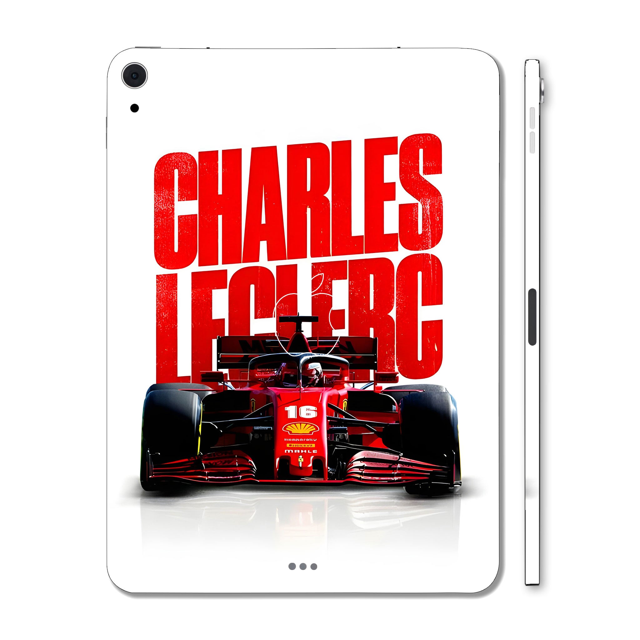 Apple iPad Air 4th Gen 2020 Charles Leclerc Ferrari Cars & Bikes Tablet Skins
