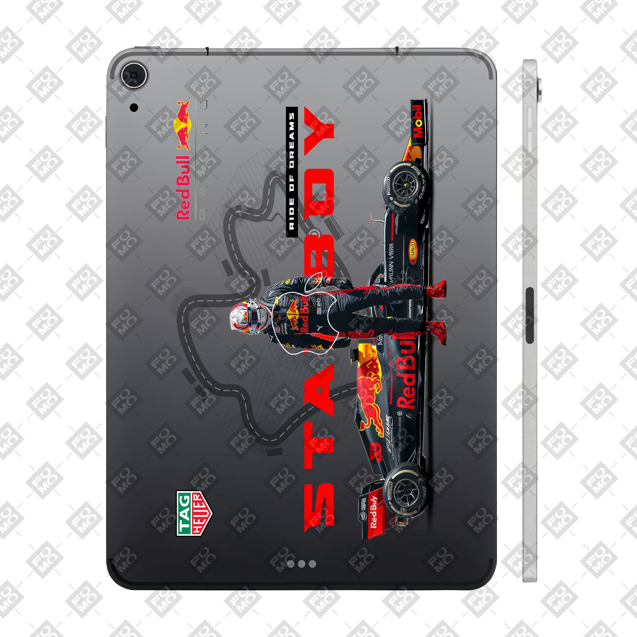 Apple iPad Air 4th Gen 2020 Transparent Starboy Racer Tablet Skin