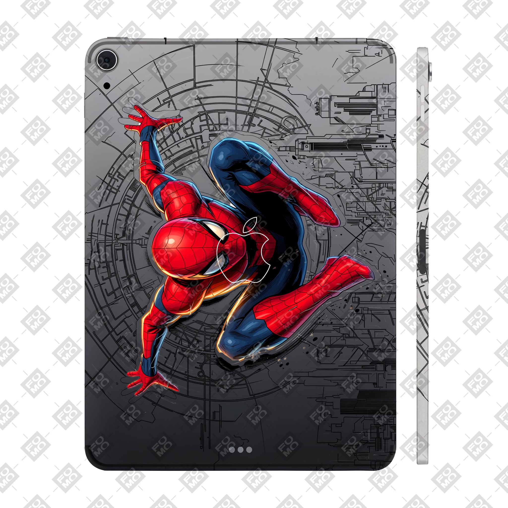 Apple iPad Air 4th Gen 2020 Transparent Web of Destiny Tablet Skin