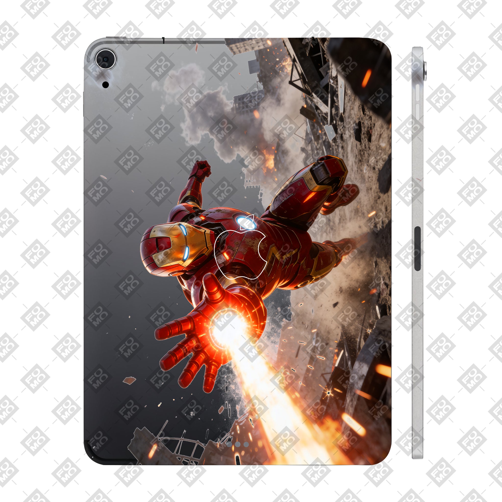 Apple iPad Air 4th Gen 2020 Transparent Iron Fist Tablet Skin