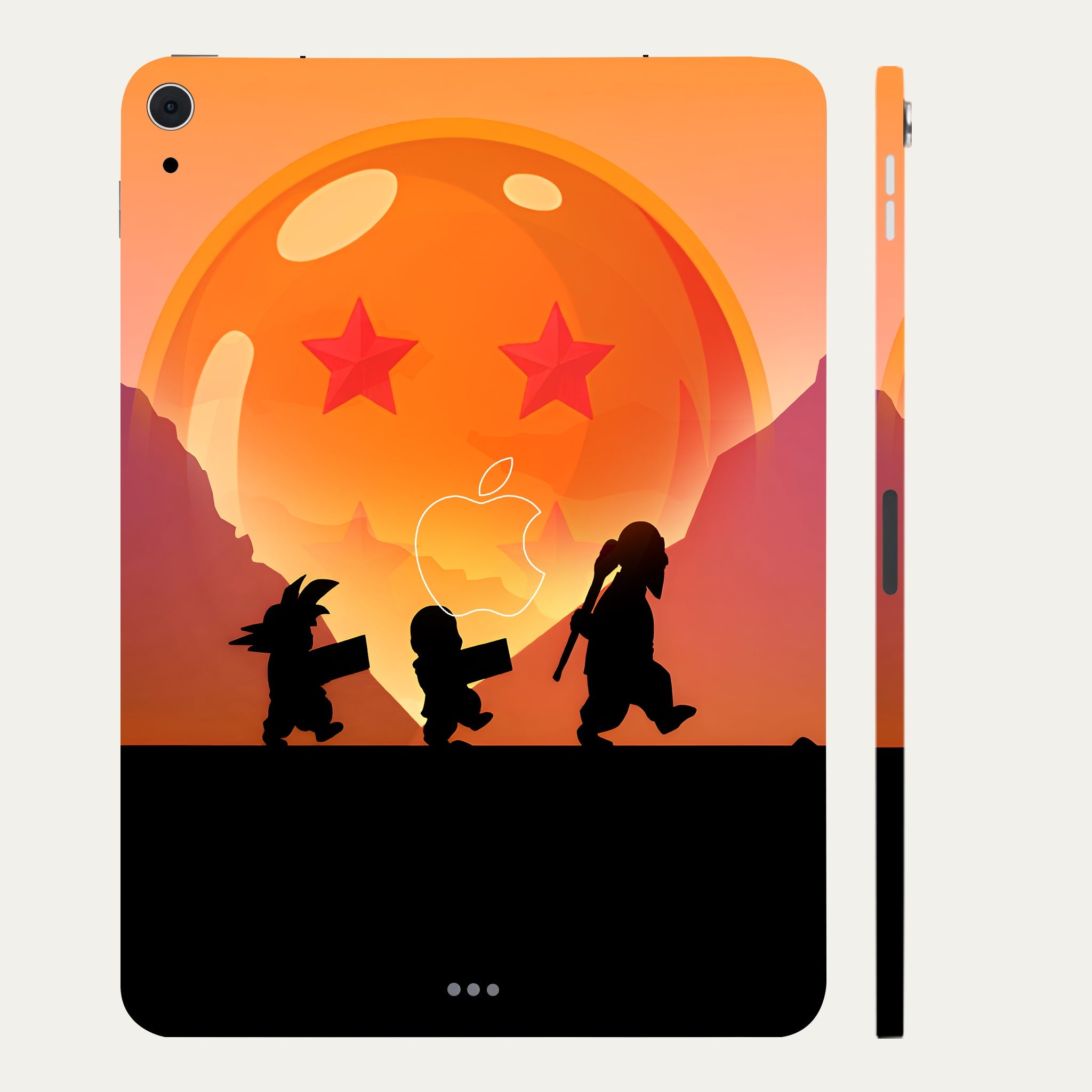 Apple iPad Air 4th Gen 2020 Goku, Krillin & Roshi Anime Tablet Skins