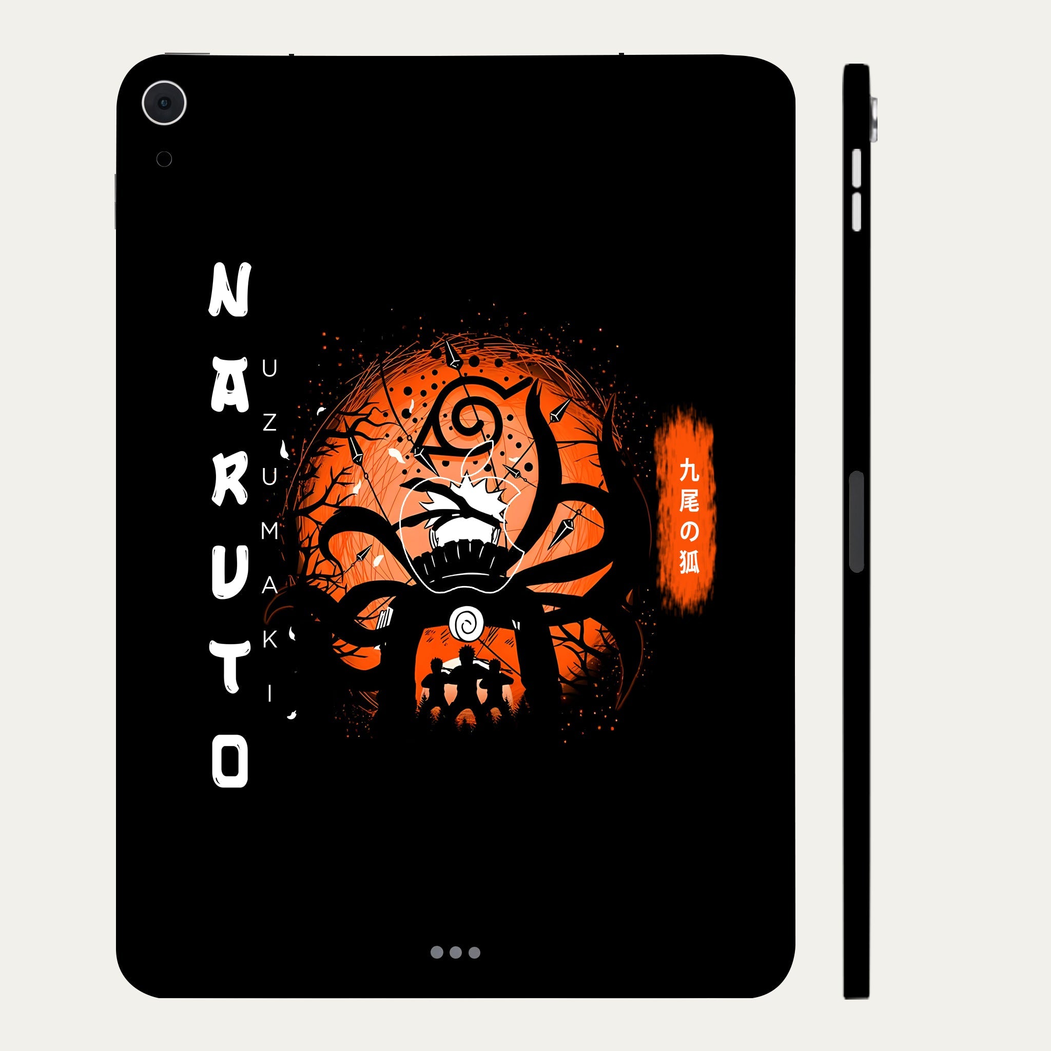 Apple iPad Air 4th Gen 2020 Kyuubi No Kitsune Naruto Uzumaki Anime Tablet Skins