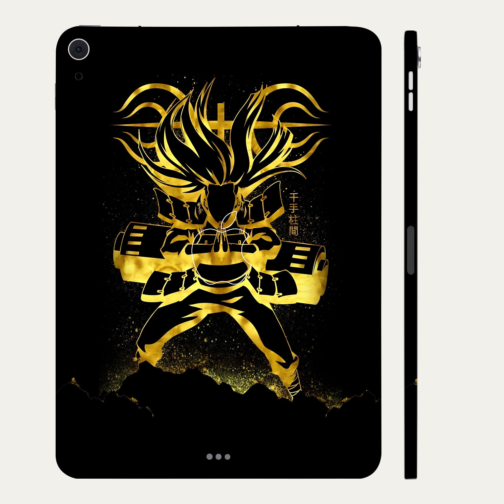 Apple iPad Air 4th Gen 2020 Hashirama Senju in Golden Splendor Anime Tablet Skins
