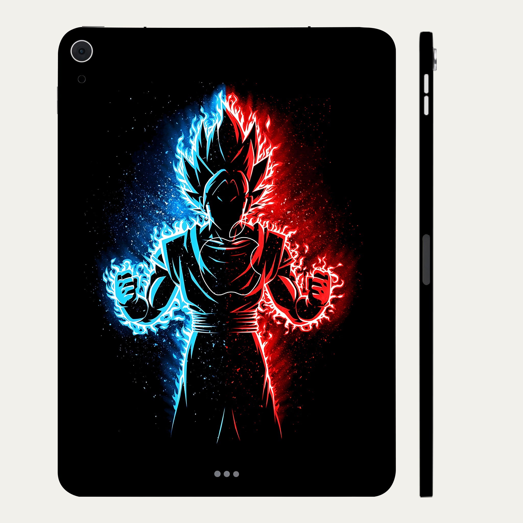 Apple iPad Air 4th Gen 2020 Vegeta in Dual Color Anime Tablet Skins