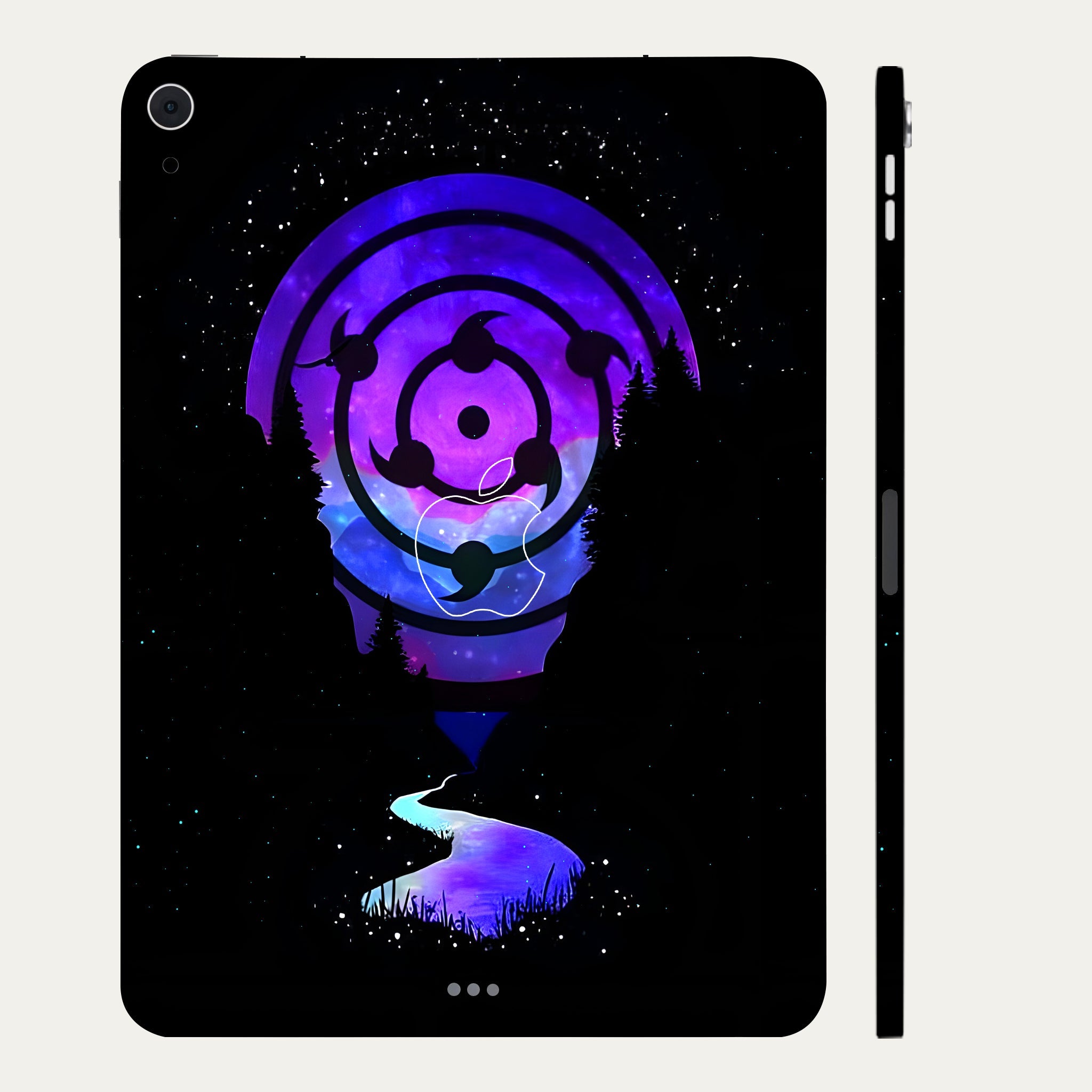 Apple iPad Air 4th Gen 2020 Rinnegan Naruto Anime Tablet Skins
