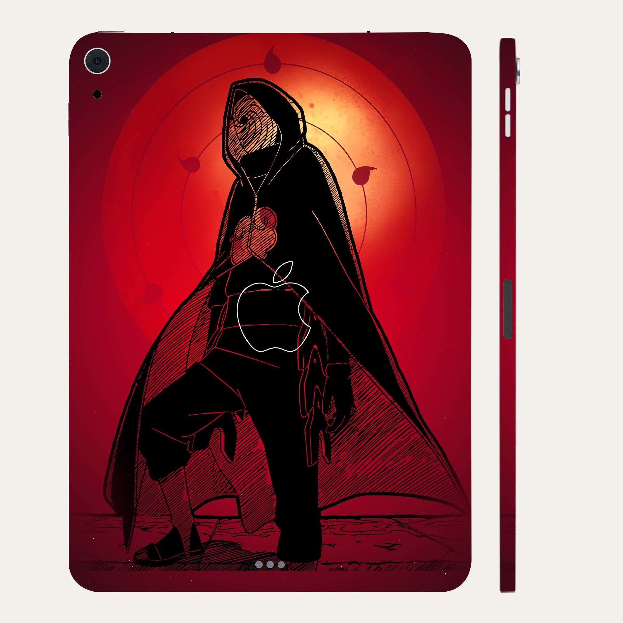 Apple iPad Air 4th Gen 2020 Tobi Akatsuki Anime Tablet Skins