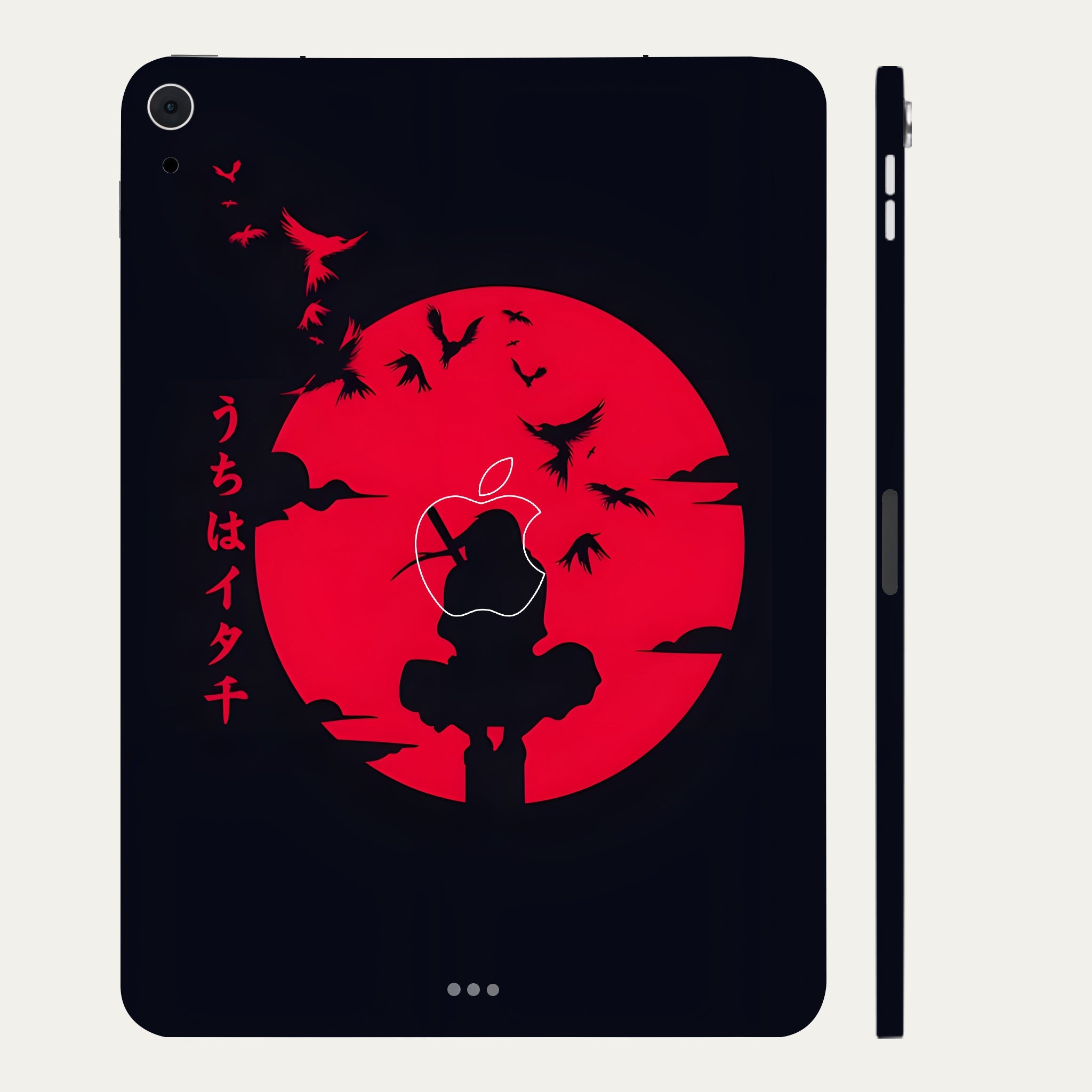 Apple iPad Air 5th Gen 2022 Uchiha Itachi Silhouette Anime Tablet Skins