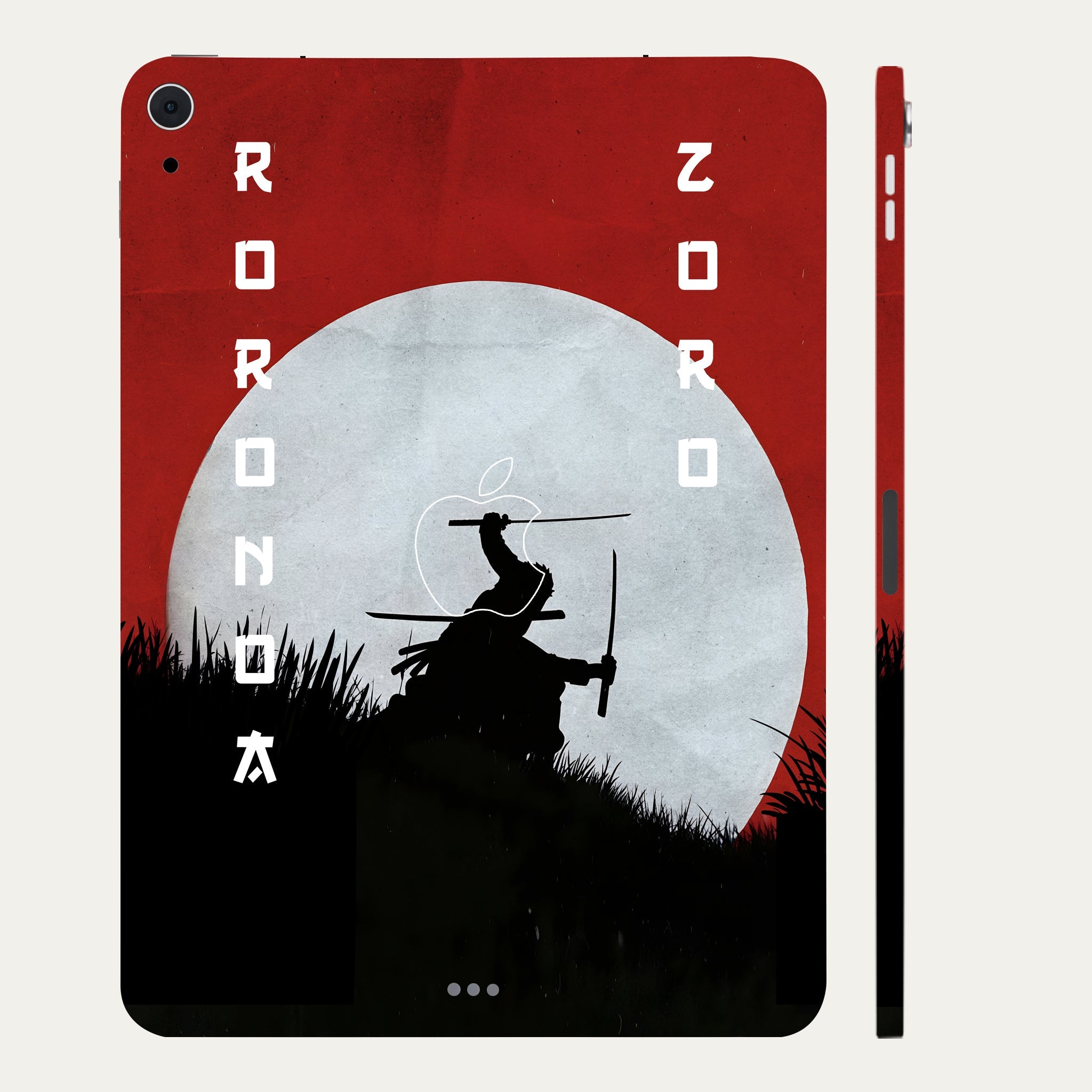 Apple iPad Air 5th Gen 2022 Roronoa Zoro Santoryu Anime Tablet Skins