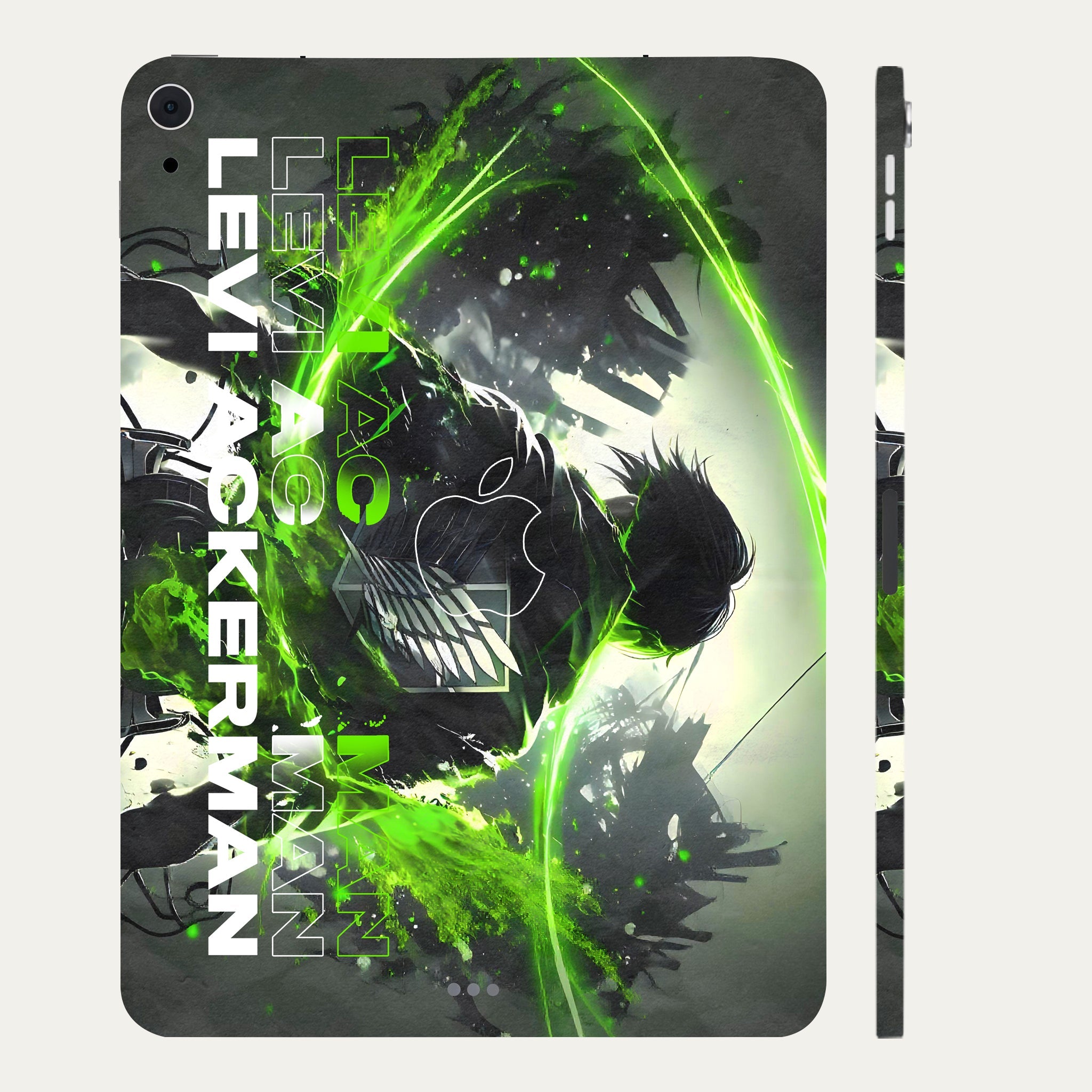 Apple iPad Air 5th Gen 2022 Levi Battle Fury Anime Tablet Skins