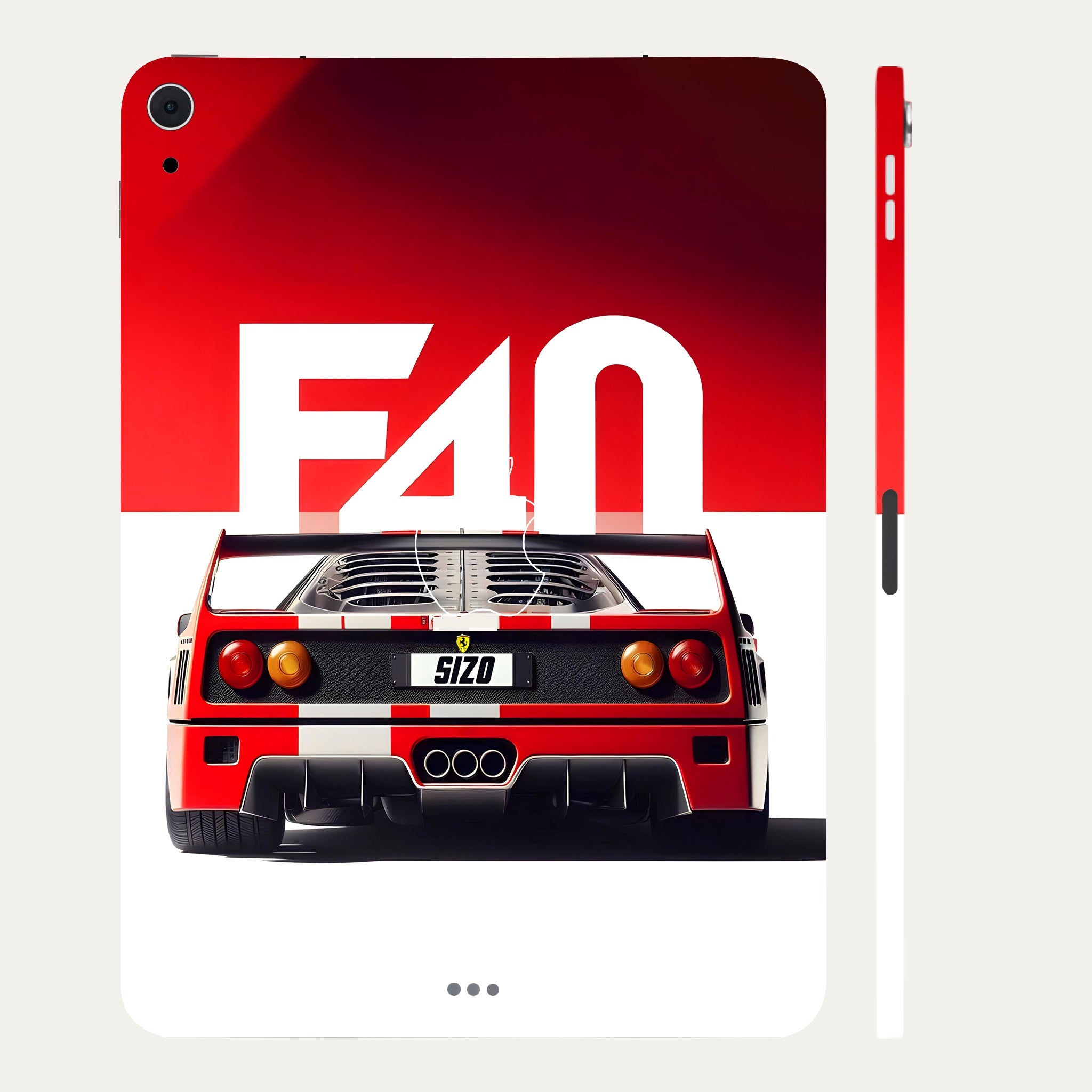 Apple iPad Air 5th Gen 2022 Ferrari F40 Cars & Bikes Tablet Skins