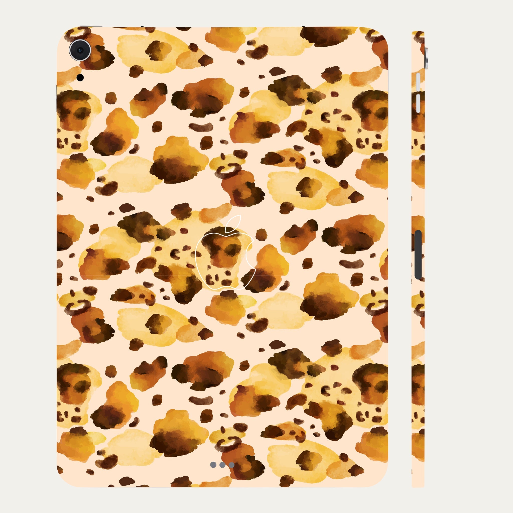 Apple iPad Air 4th Gen 2020 Brown Spotted Tablet Skins