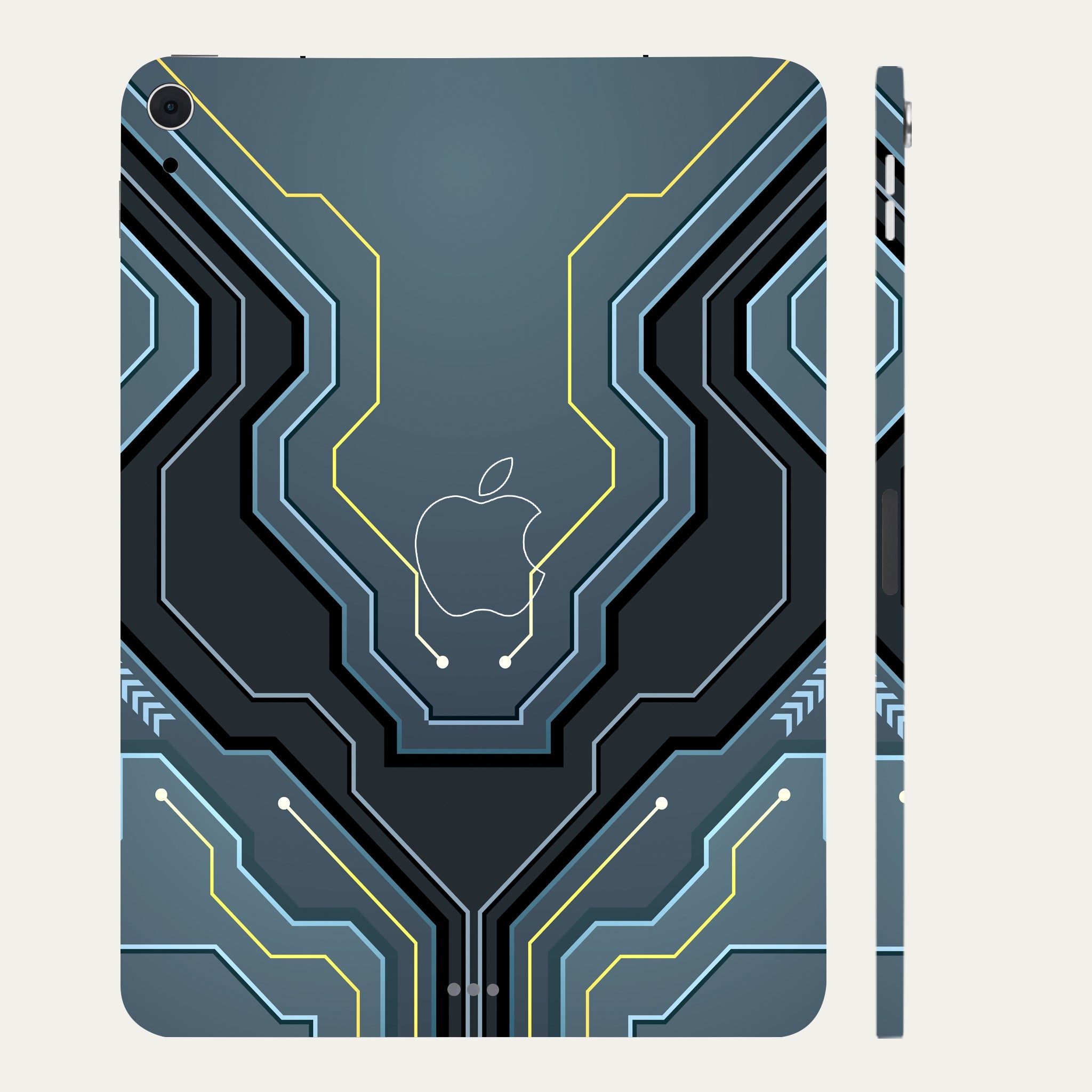 Apple iPad Air 5th Gen 2022 Futuristic Techno Tablet Skins