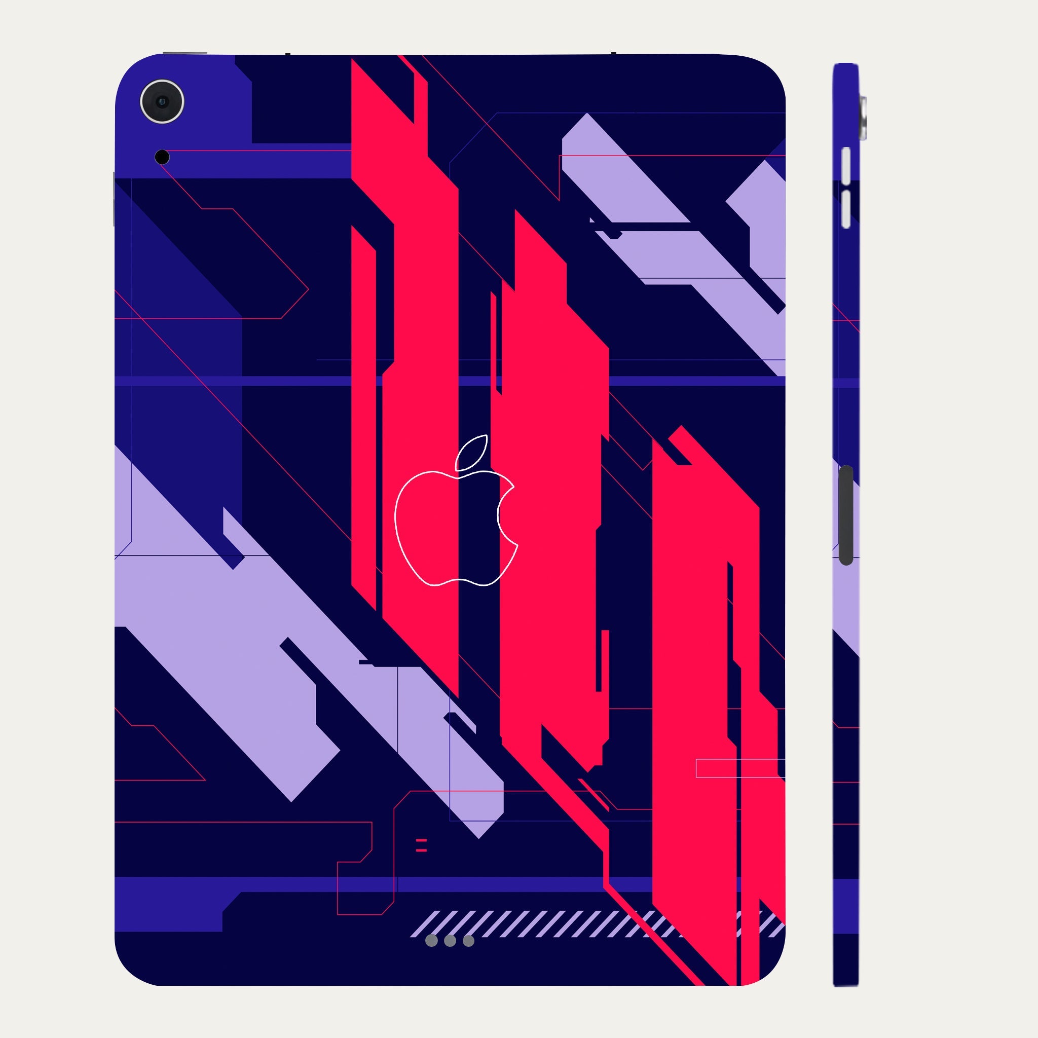 Apple iPad Air 4th Gen 2020 Retro Innovative Illustration Tablet Skins