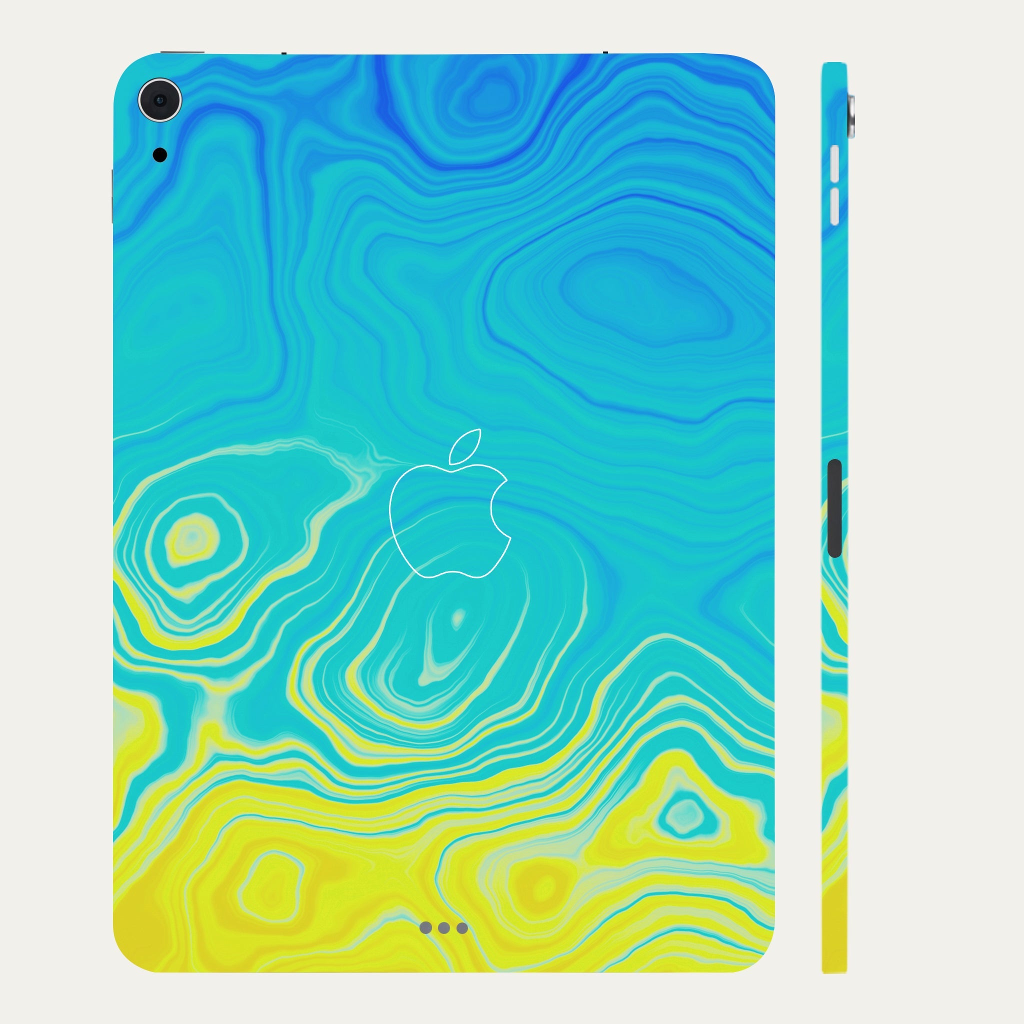 Apple iPad Air 4th Gen 2020 Ocean Gradient Waves Tablet Skins