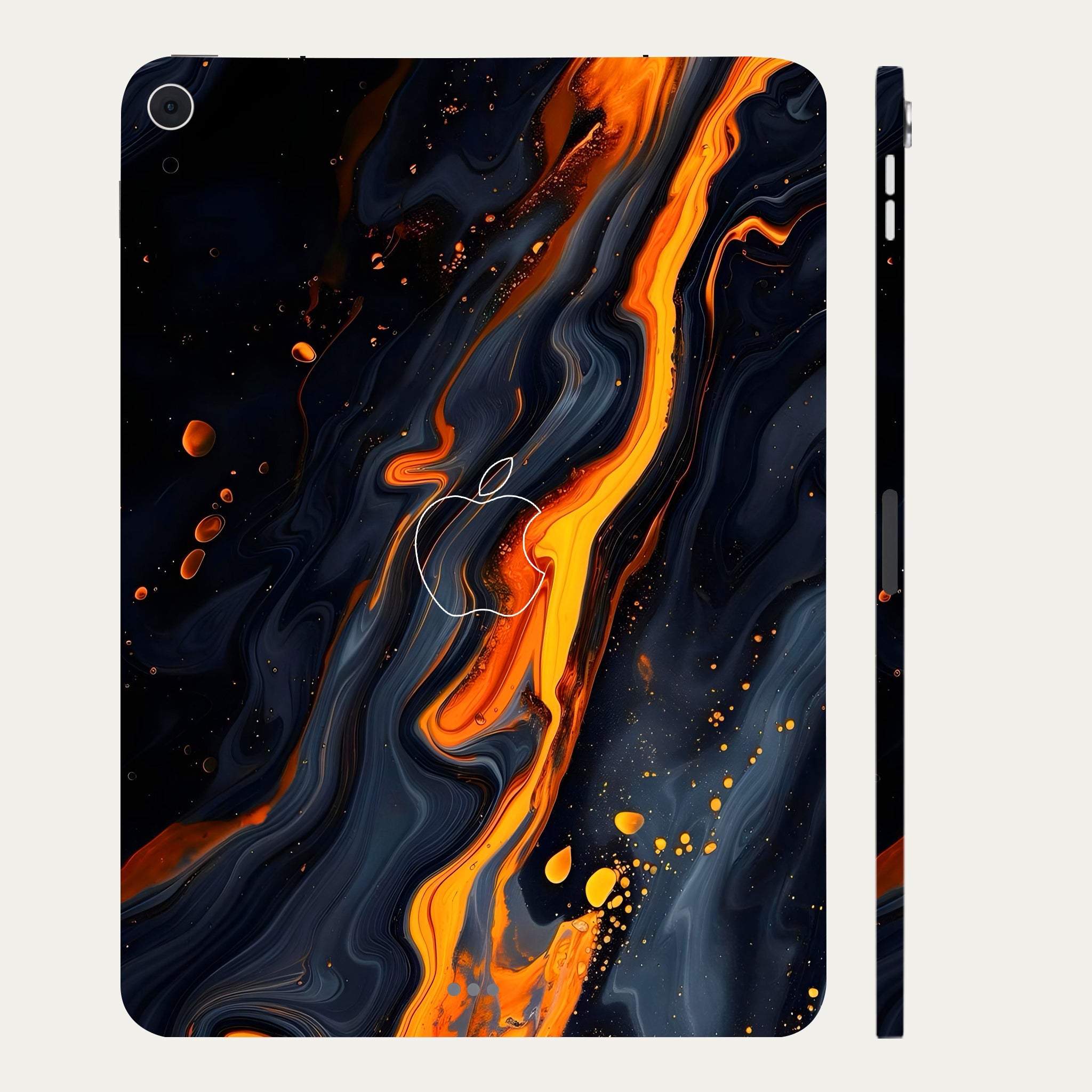 Apple iPad Air 4th Gen 2020 Lava Marble Tablet Skins