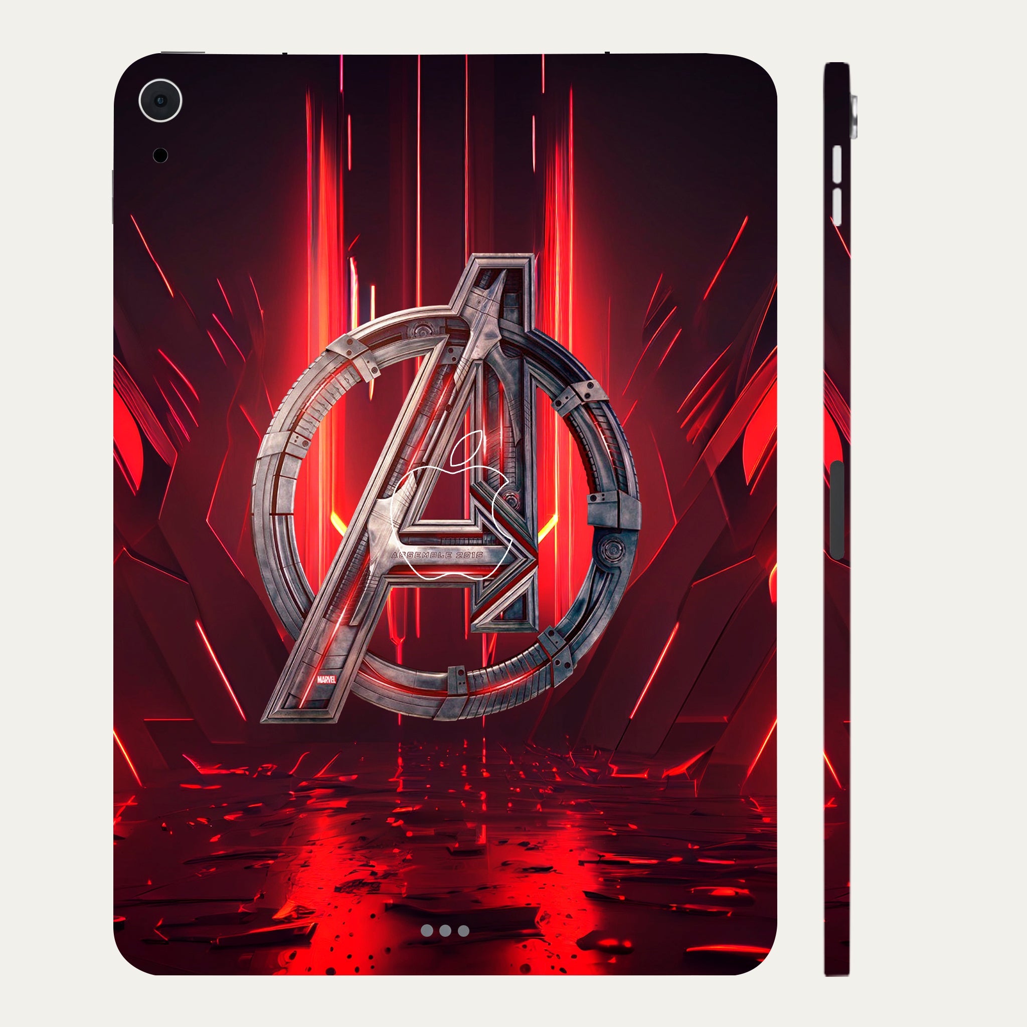 Apple iPad Air 4th Gen 2020 Endgame Red Logo Movies Tablet Skins