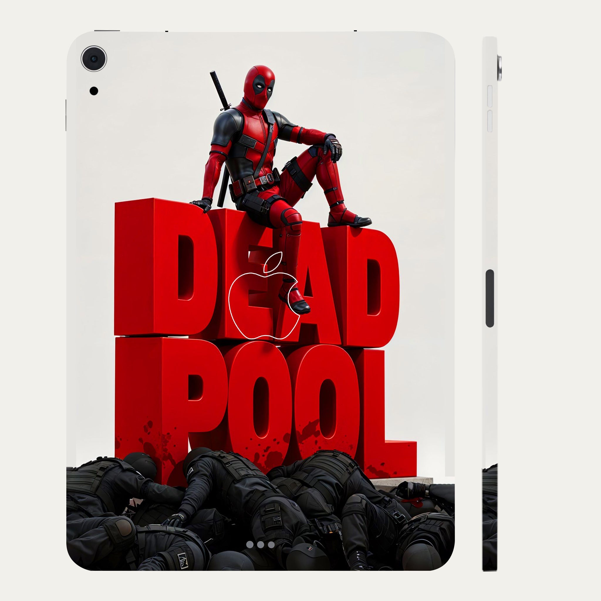 Apple iPad Air 4th Gen 2020 Deadpool Overkill Mode Movies Tablet Skins