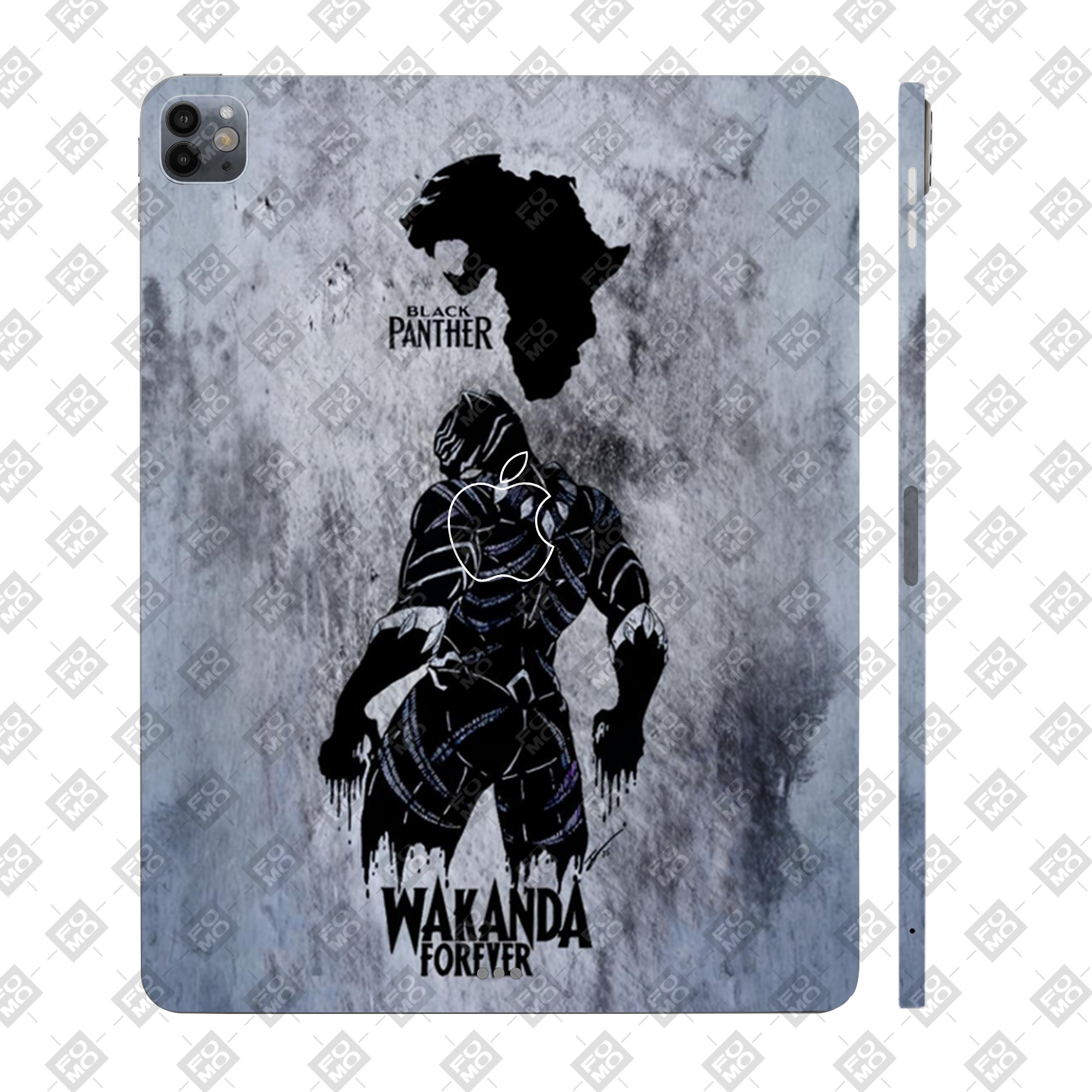 Apple iPad Pro 13 M4 2024 Afro-Futuristic Black Panther Movies Tablet Skin