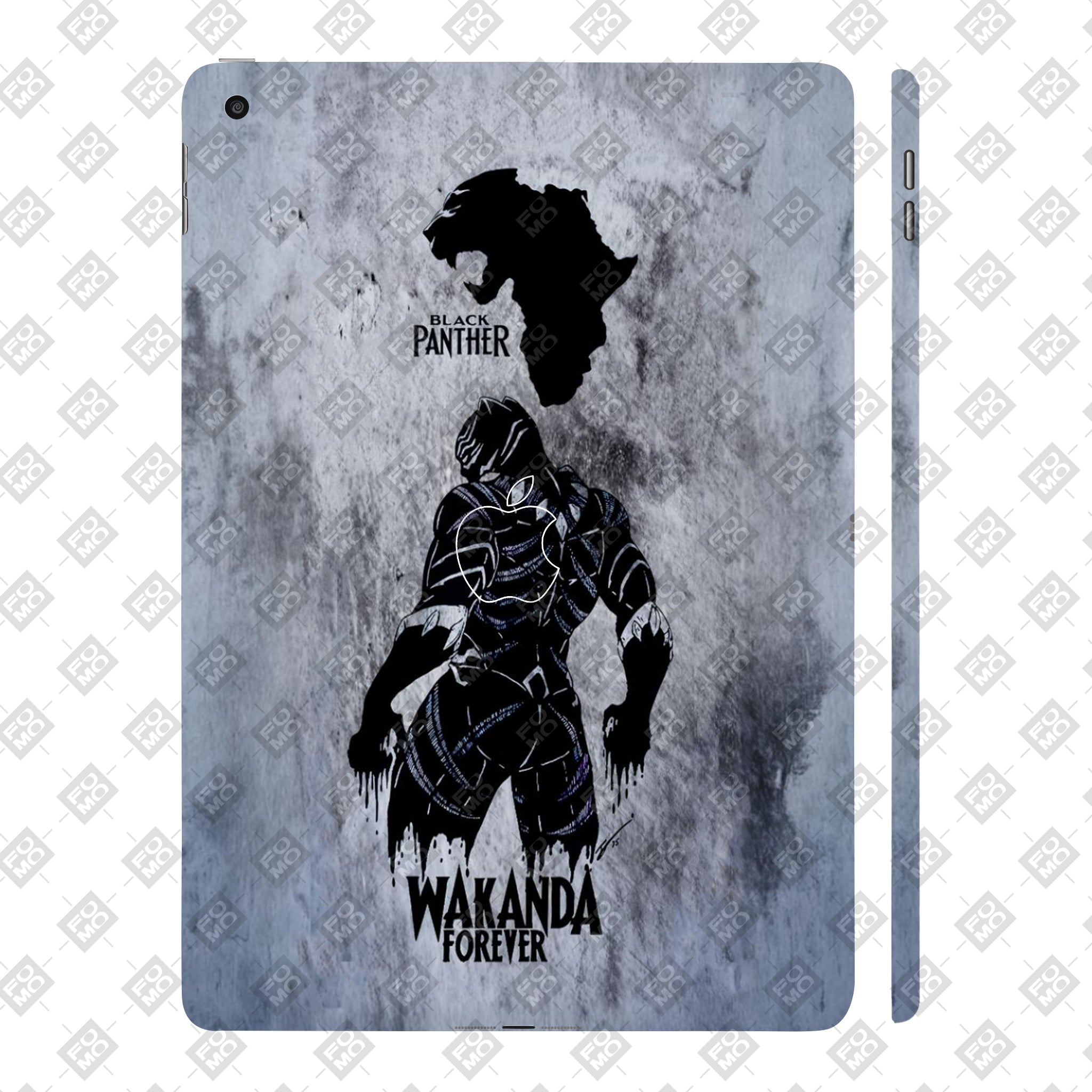 Apple iPad 9th Gen 2021 Afro-Futuristic Black Panther Movies Tablet Skin