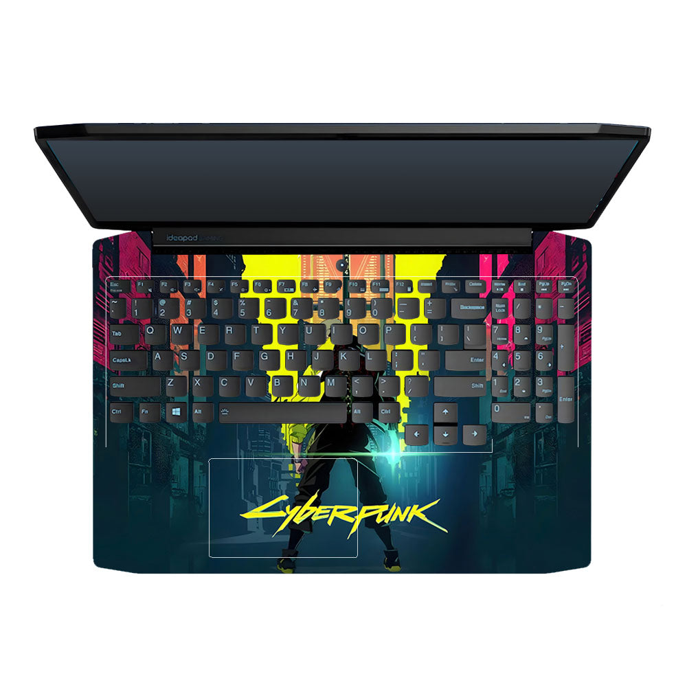 Cyberpunk Uprising Lenovo IdeaPad Gaming 3 15ARH05 and 15IMH05 Laptop Skin