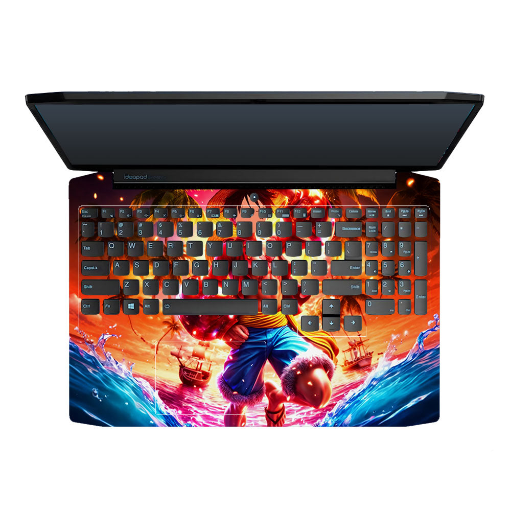 Luffy's Radiant Will Lenovo IdeaPad Gaming 3 15ARH05 and 15IMH05 Laptop Skin