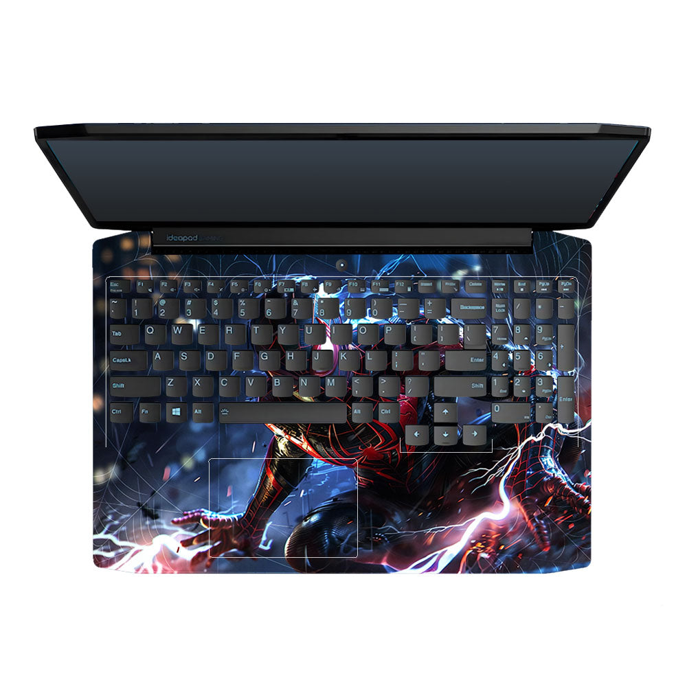 Neon Web Hero Lenovo IdeaPad Gaming 3 15ARH05 and 15IMH05 3D Laptop Skin