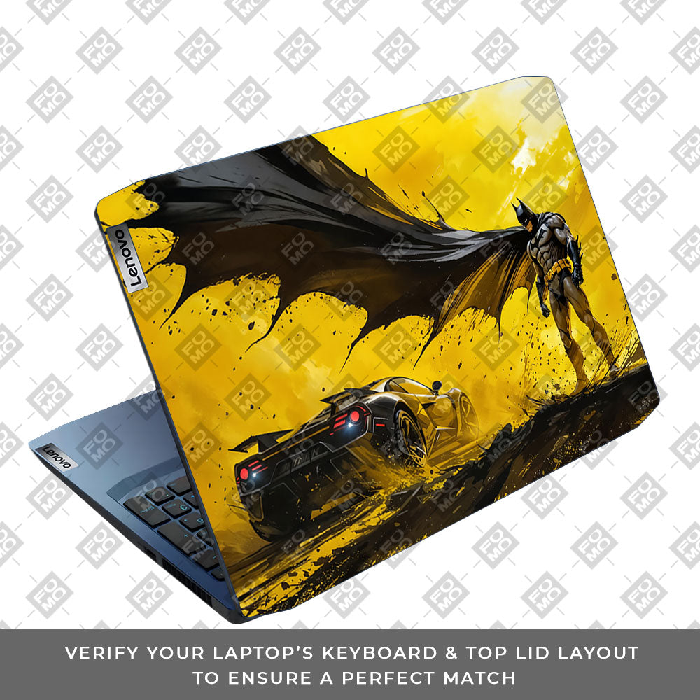 Dark Knight Velocity Lenovo IdeaPad Gaming 3 15ARH05 and 15IMH05 Laptop Skin
