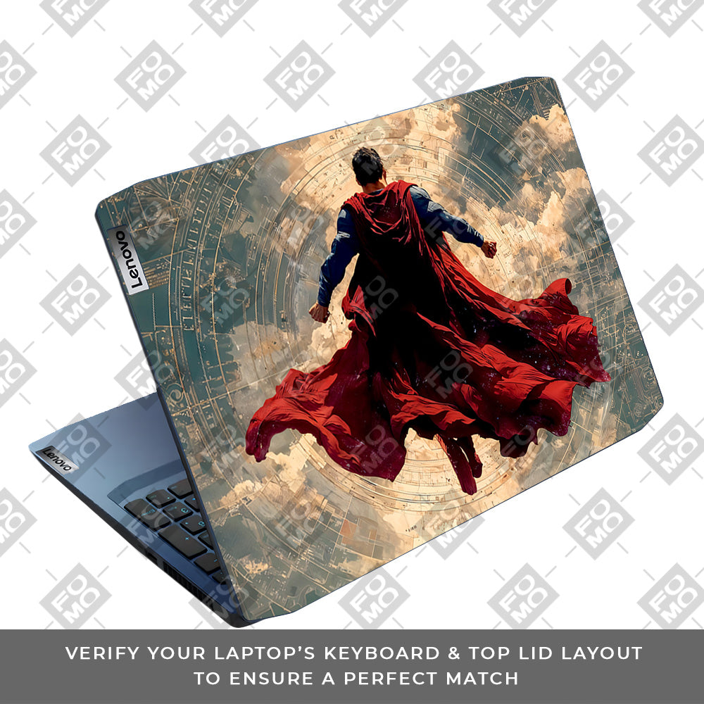 Superman Ascends Lenovo IdeaPad Gaming 3 15ARH05 and 15IMH05 Laptop Skin