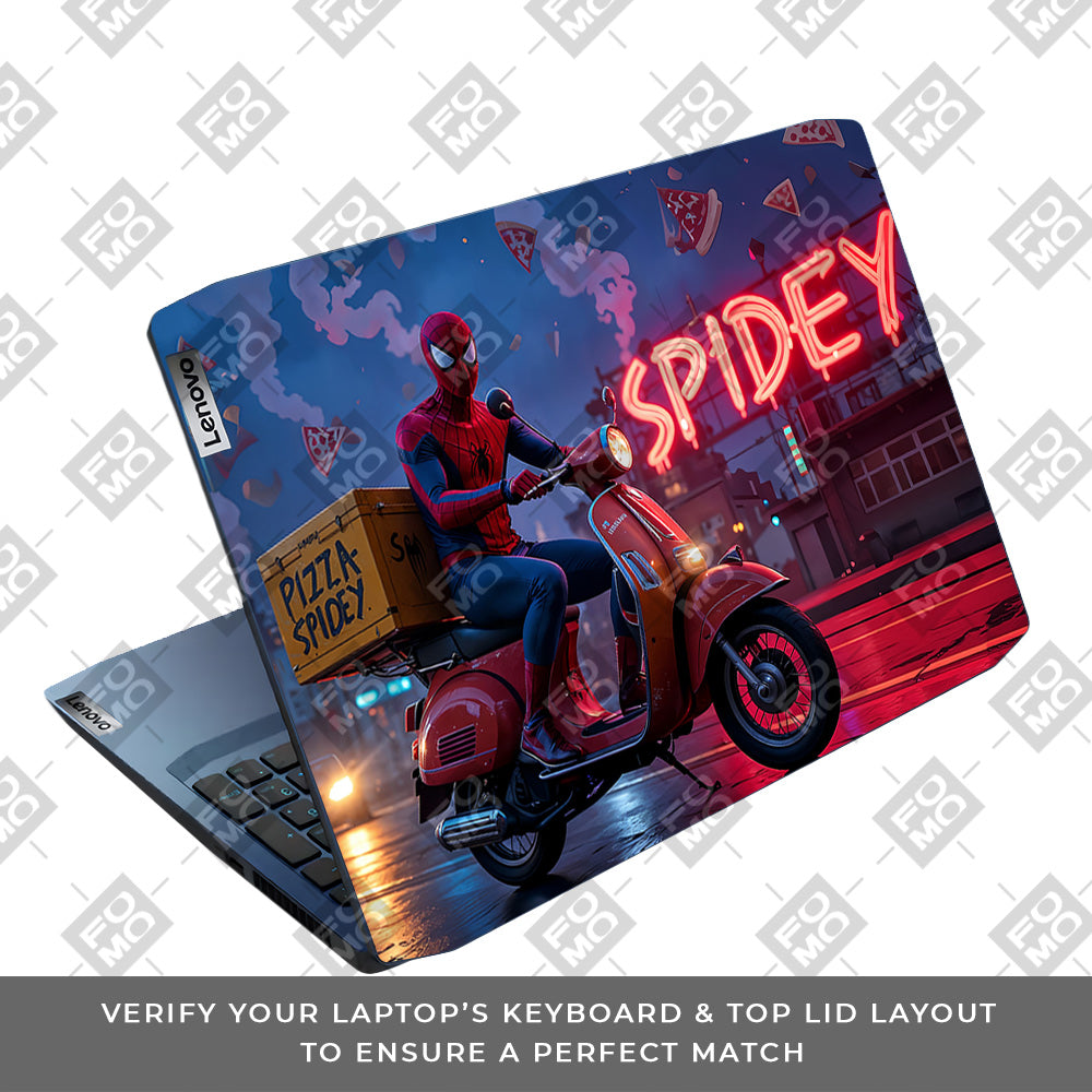 Pizza Spidey Lenovo IdeaPad Gaming 3 15ARH05 and 15IMH05 Laptop Skin