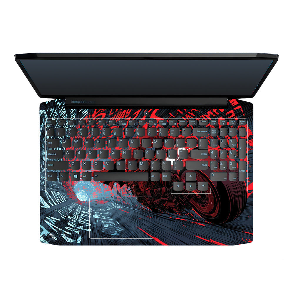 Dark Knight Overdrive Lenovo IdeaPad Gaming 3 15ARH05 and 15IMH05 3D Laptop Skin